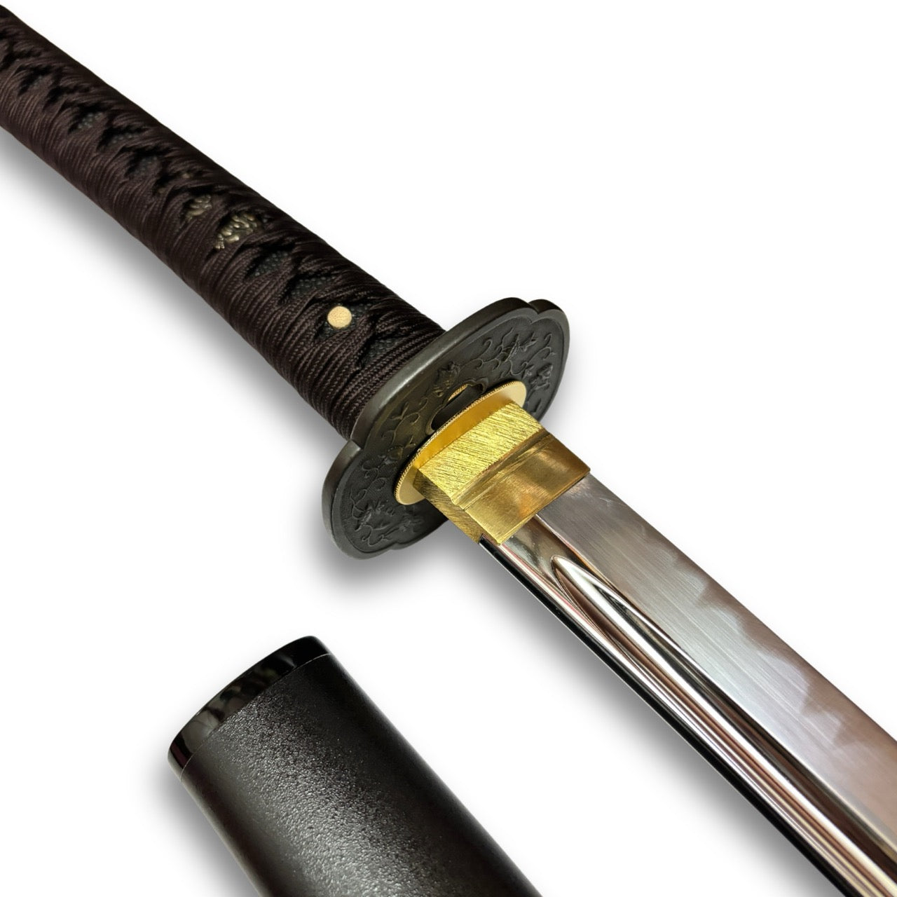 日本濃州堂 奧傳濃州作 牡丹獅子拵