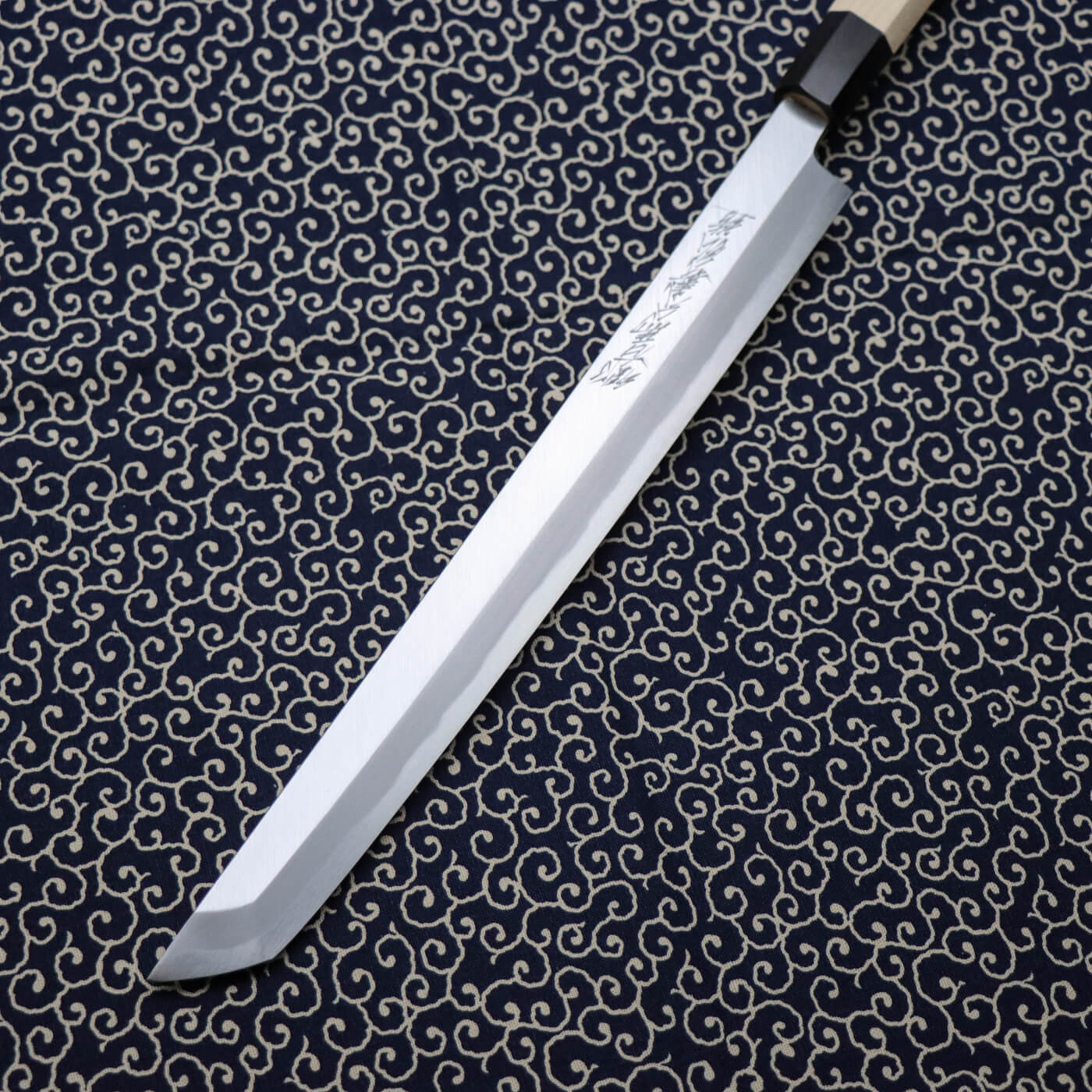 Yoshihiro Left-handed Blue #2 Hon-Kasumi Sakimaru Takohiki Magnolia Handle