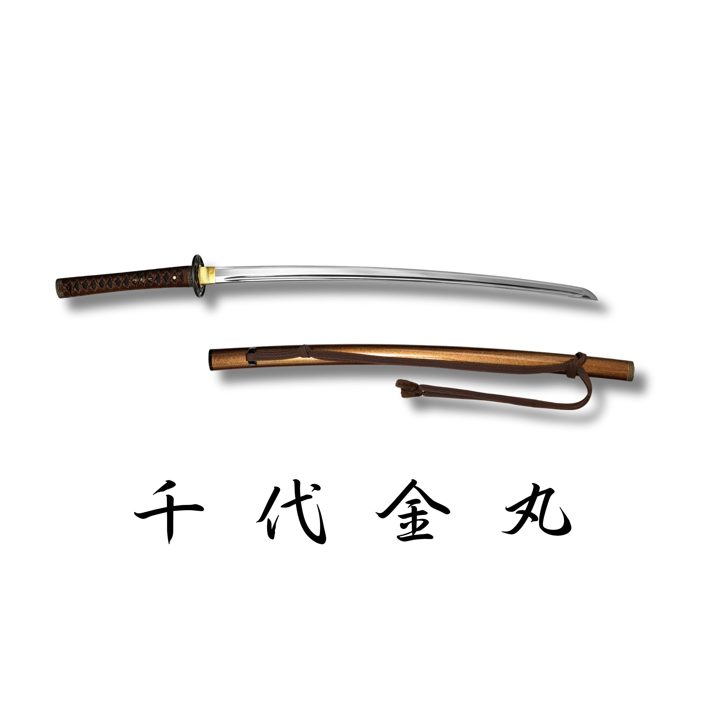 刀劍亂舞復刻名刀千代金丸,濃州堂居合道合金刀