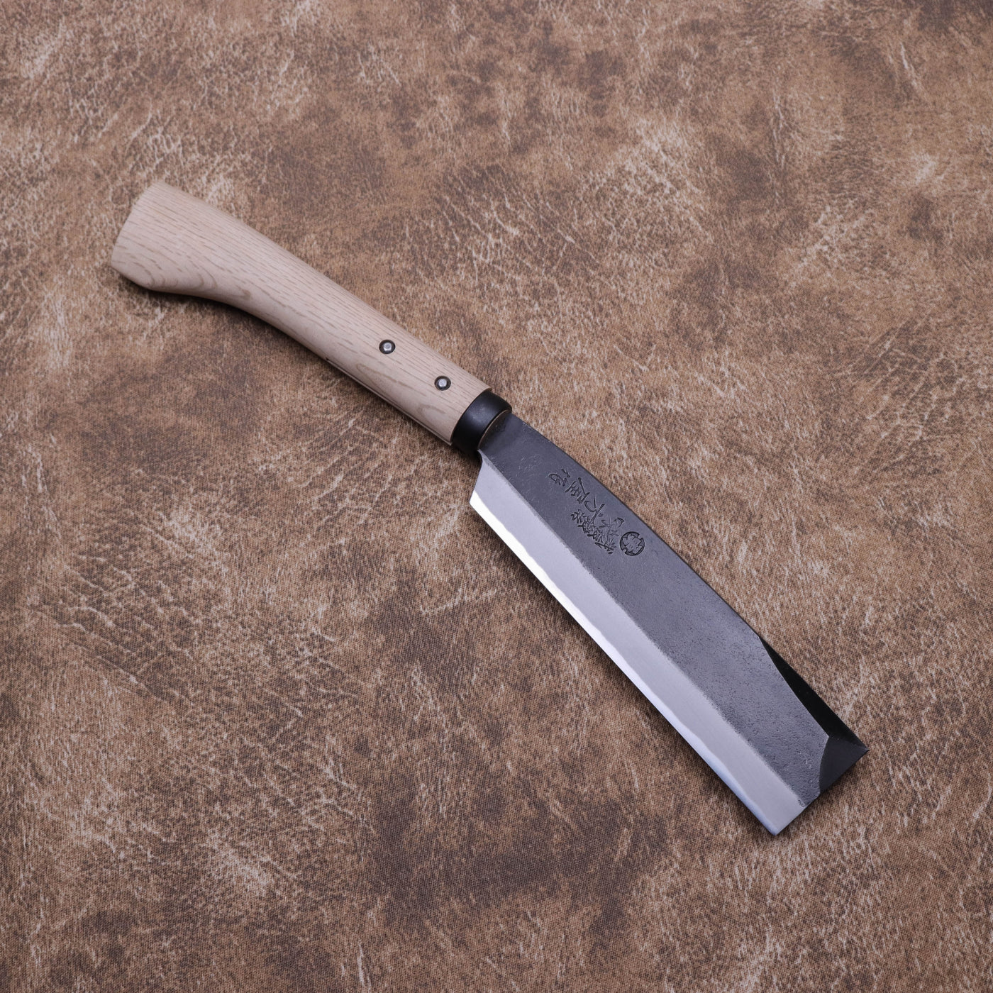 味方屋 日野浦司作 黑打兩刃山鉈