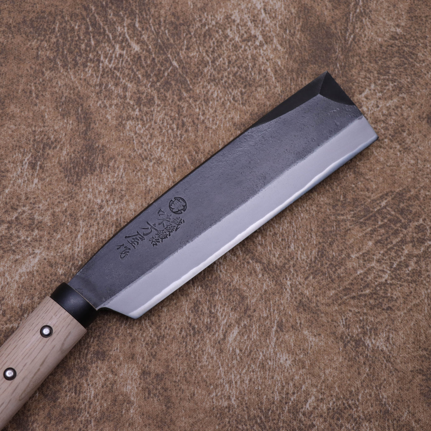 味方屋 日野浦司作 黑打兩刃山鉈