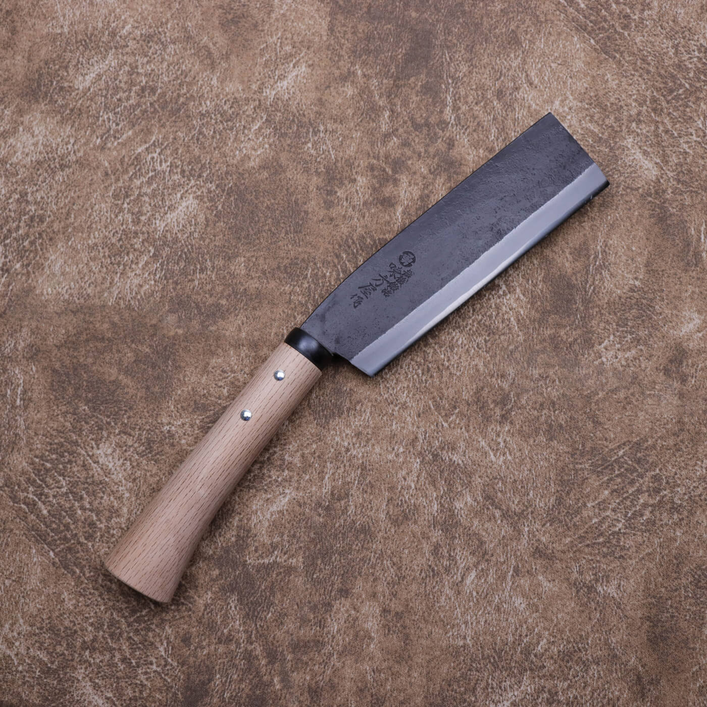 味方屋 日野浦司作 黑打片刃 秋田型山鉈