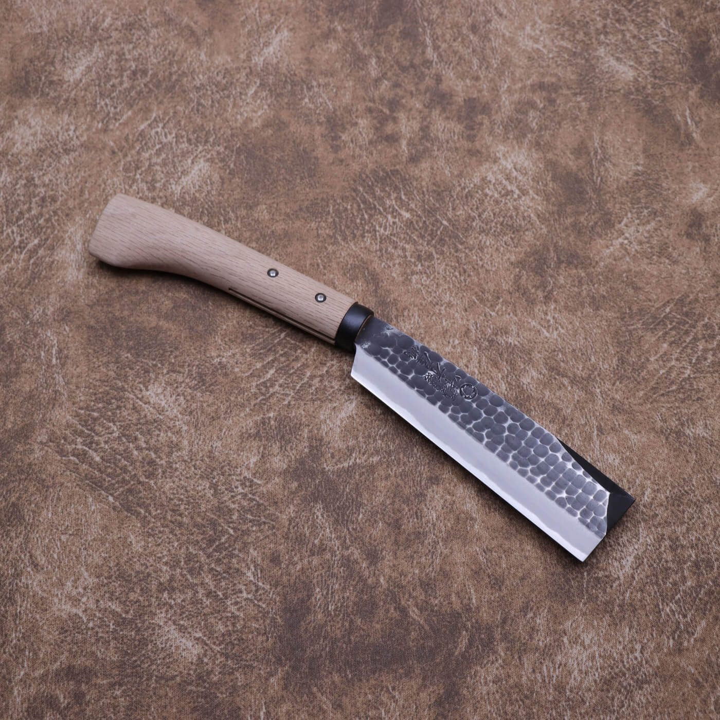 味方屋 日野浦司作 黑打鎚目 兩刃山鉈