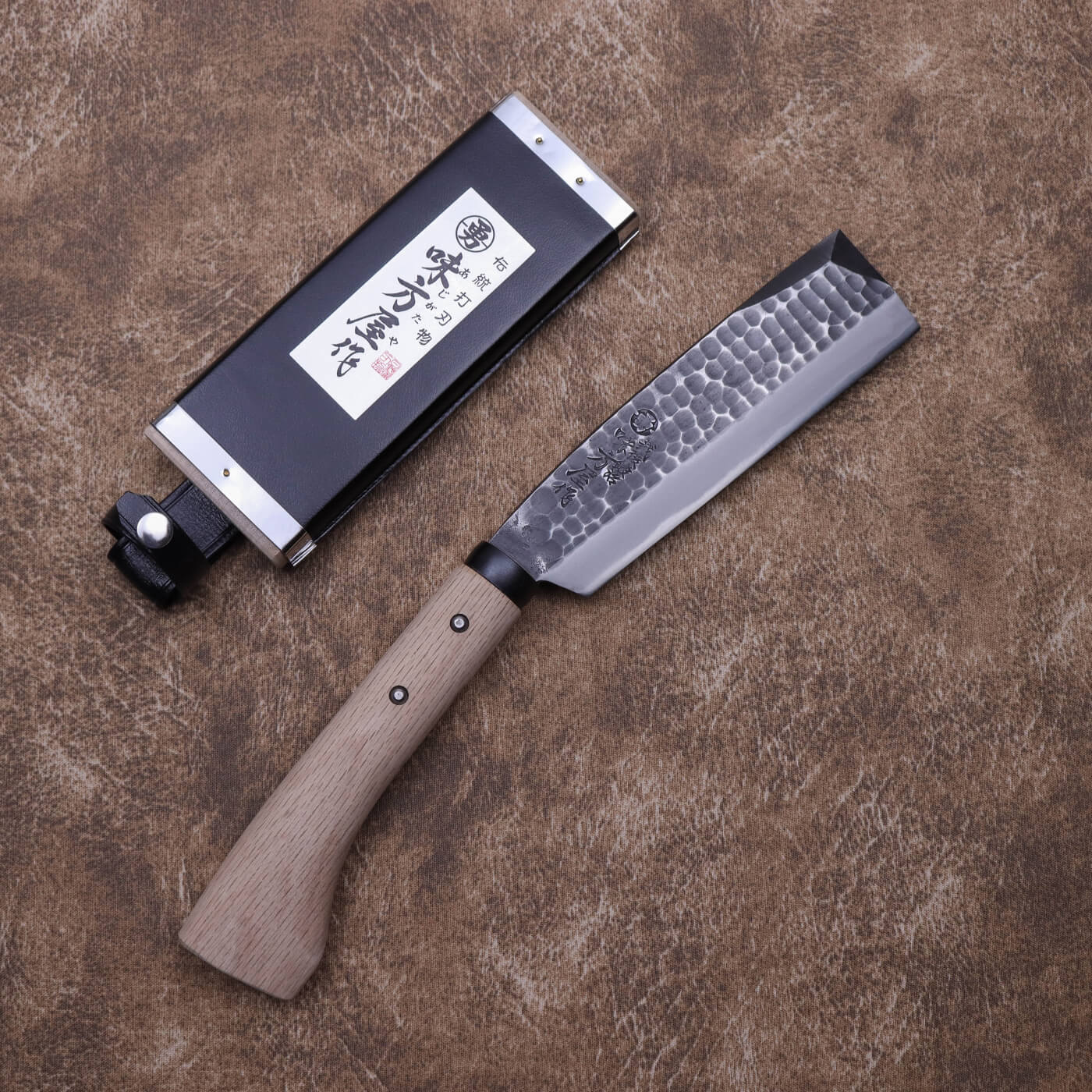 味方屋 日野浦司作 黑打鎚目 兩刃山鉈