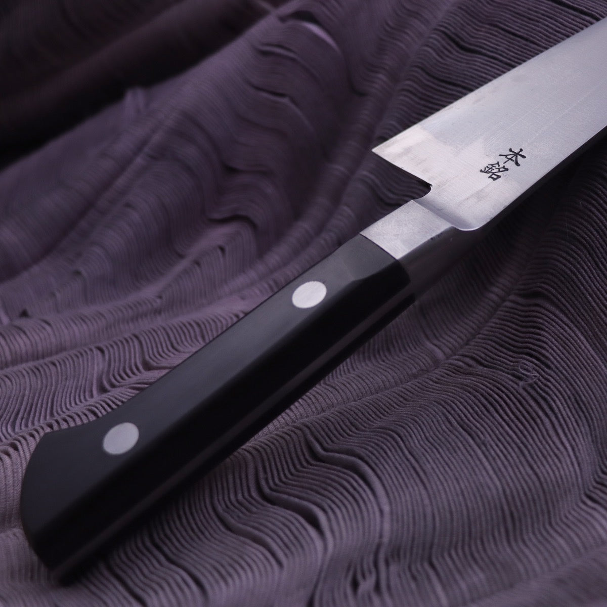 Musashinokuni Kogetsu Japanese Carbon All Steel Honyaki Honesuki