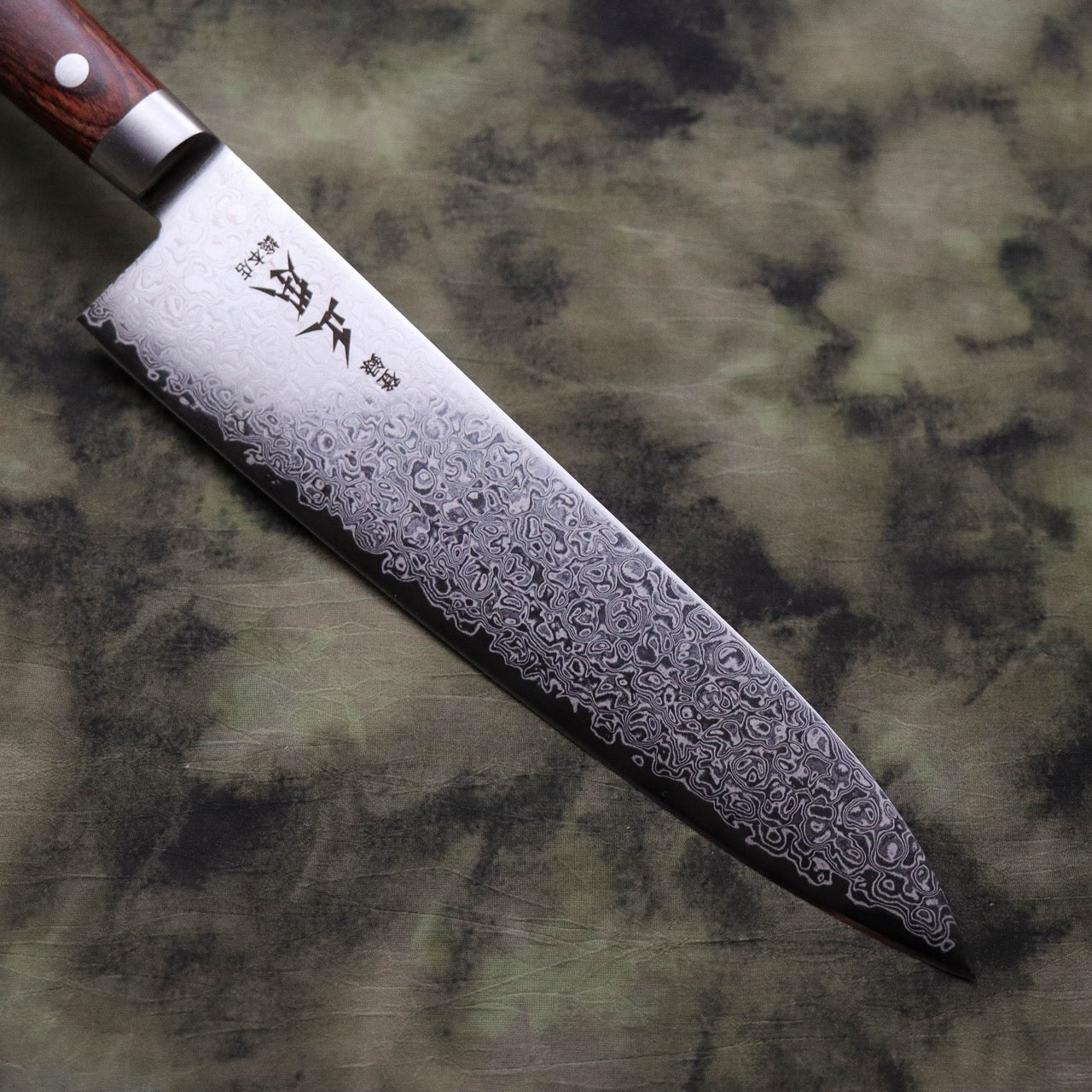 Masamoto ZA18 Stainless Steel 69-Layer Damascus Clad Gyuto