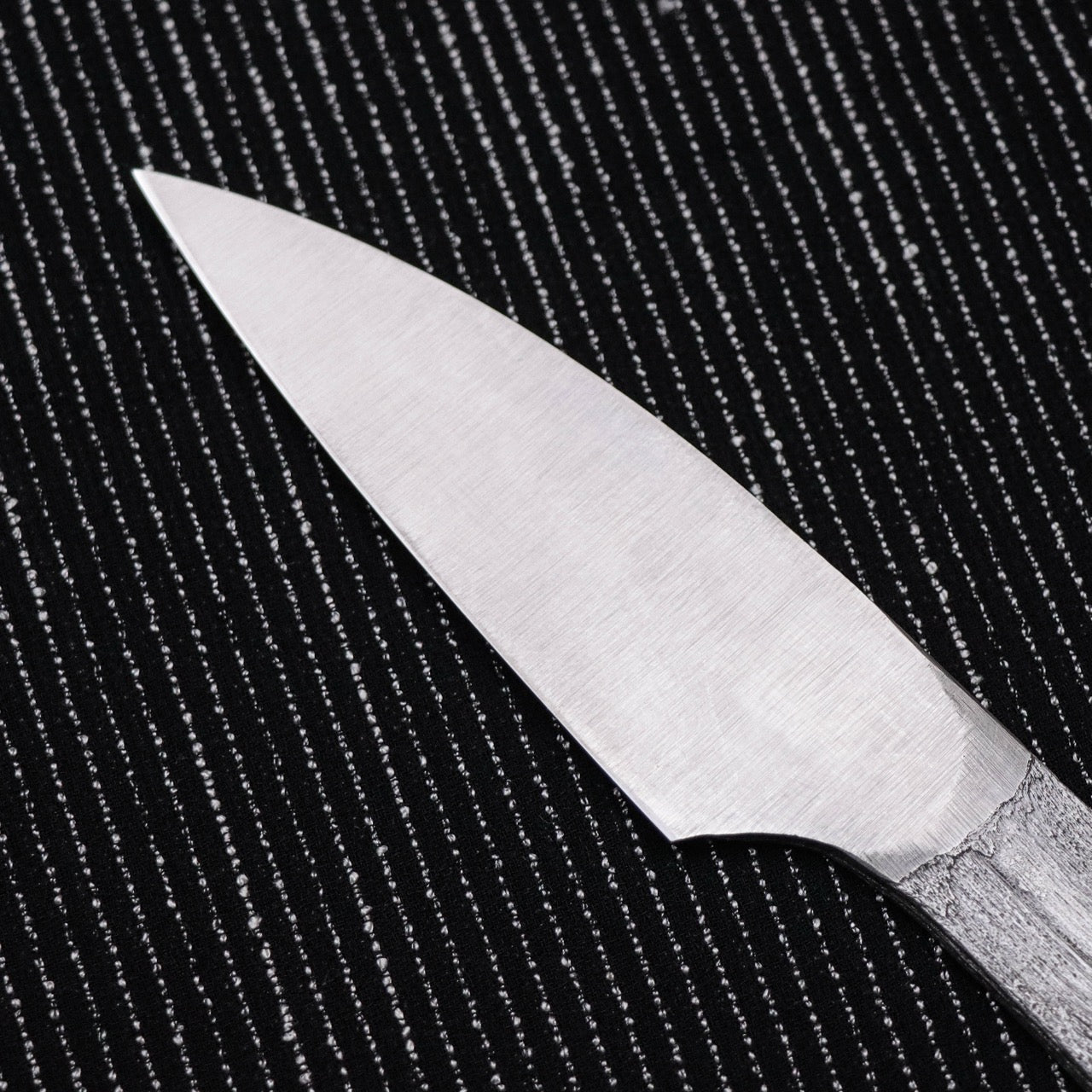 金高佳孝作 手工鍛煉古鐵白一鋼 共柄片刃小刀