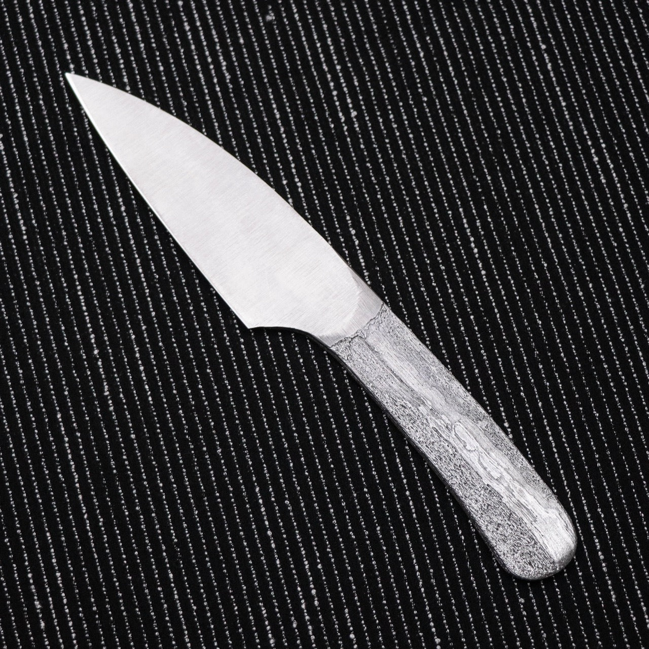 金高佳孝作 手工鍛煉古鐵白一鋼 共柄片刃小刀