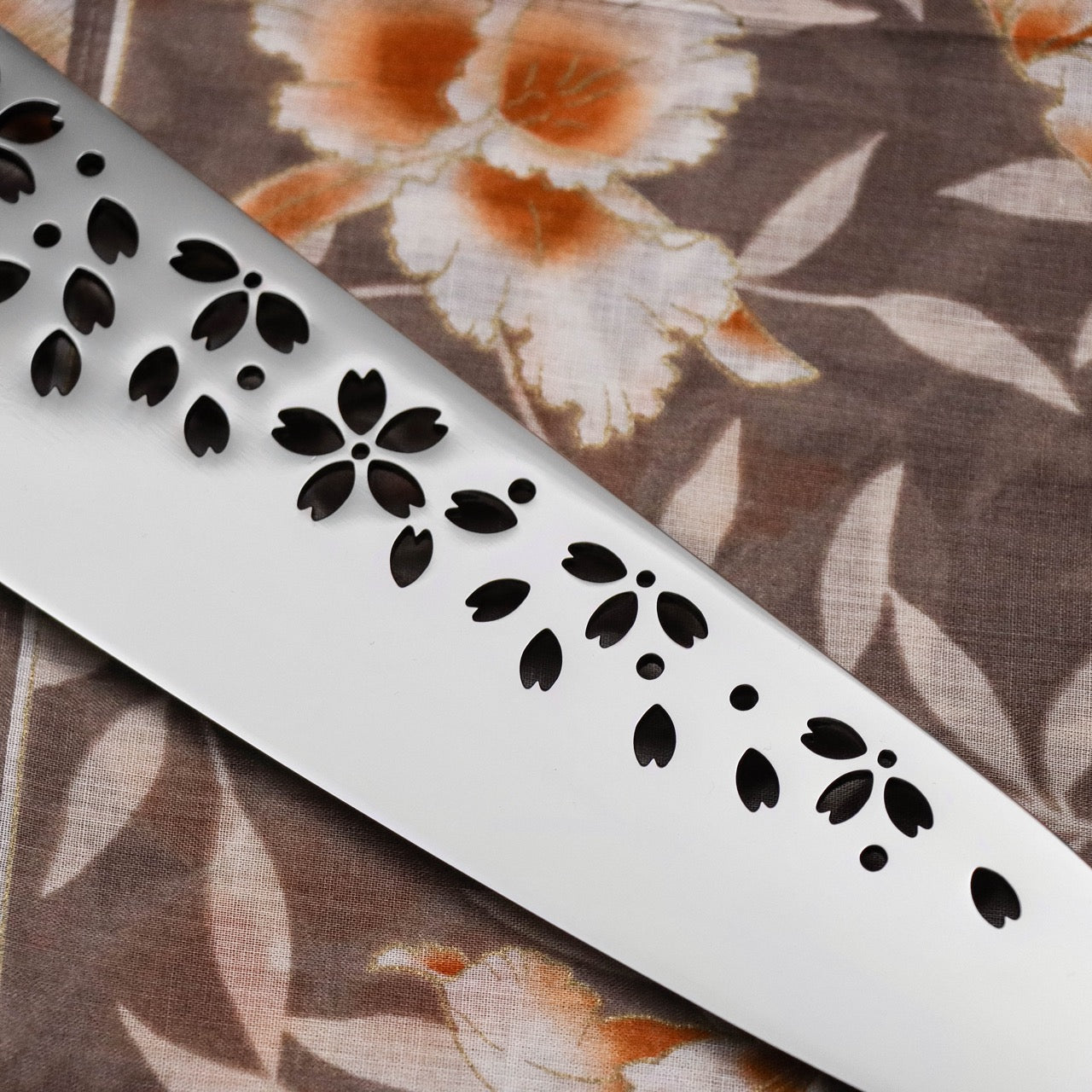 夜志野利 山櫻 宙本燒 SW不鏽鋼和牛刀