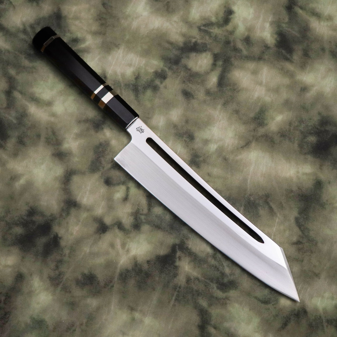 夜志野利 雨龍拵 宙本燒 SW不鏽鋼 切付和牛刀