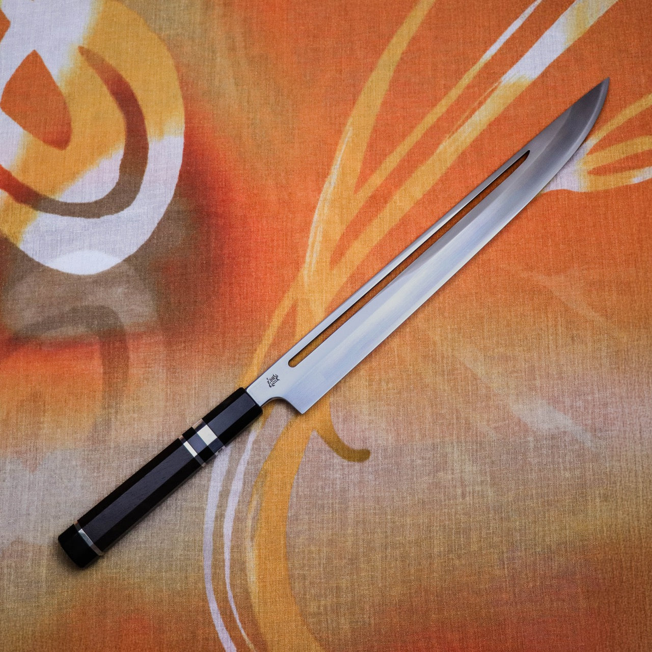 夜志野利 新高山 宙本燒 SW不鏽鋼 太刀型諸刃包丁