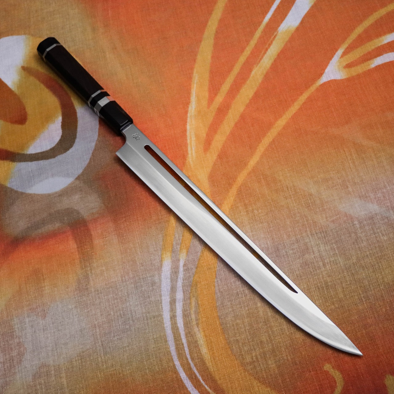 夜志野利 新高山 宙本燒 SW不鏽鋼 太刀型諸刃包丁