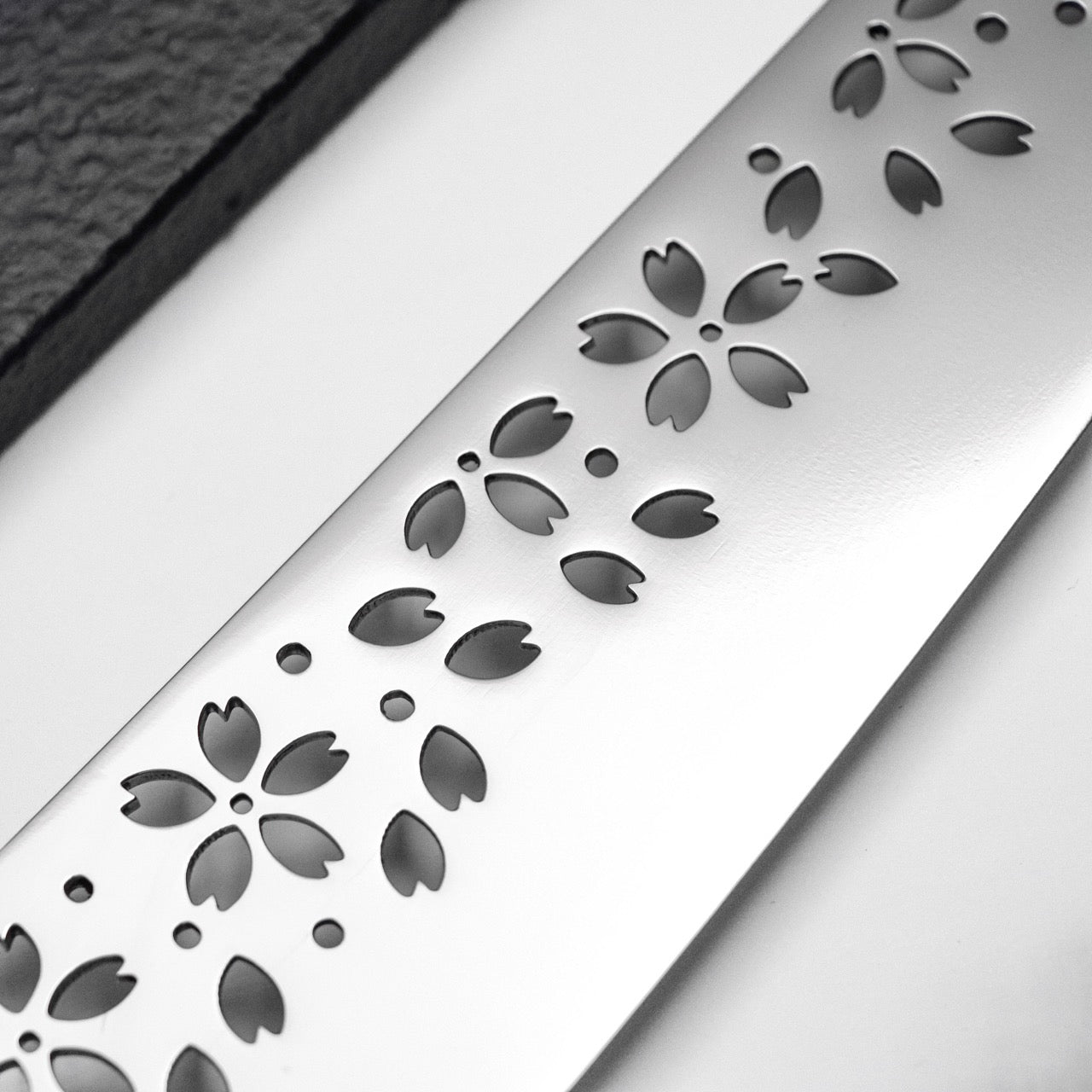 夜志野利 山櫻 宙本燒 SW不鏽鋼和牛刀