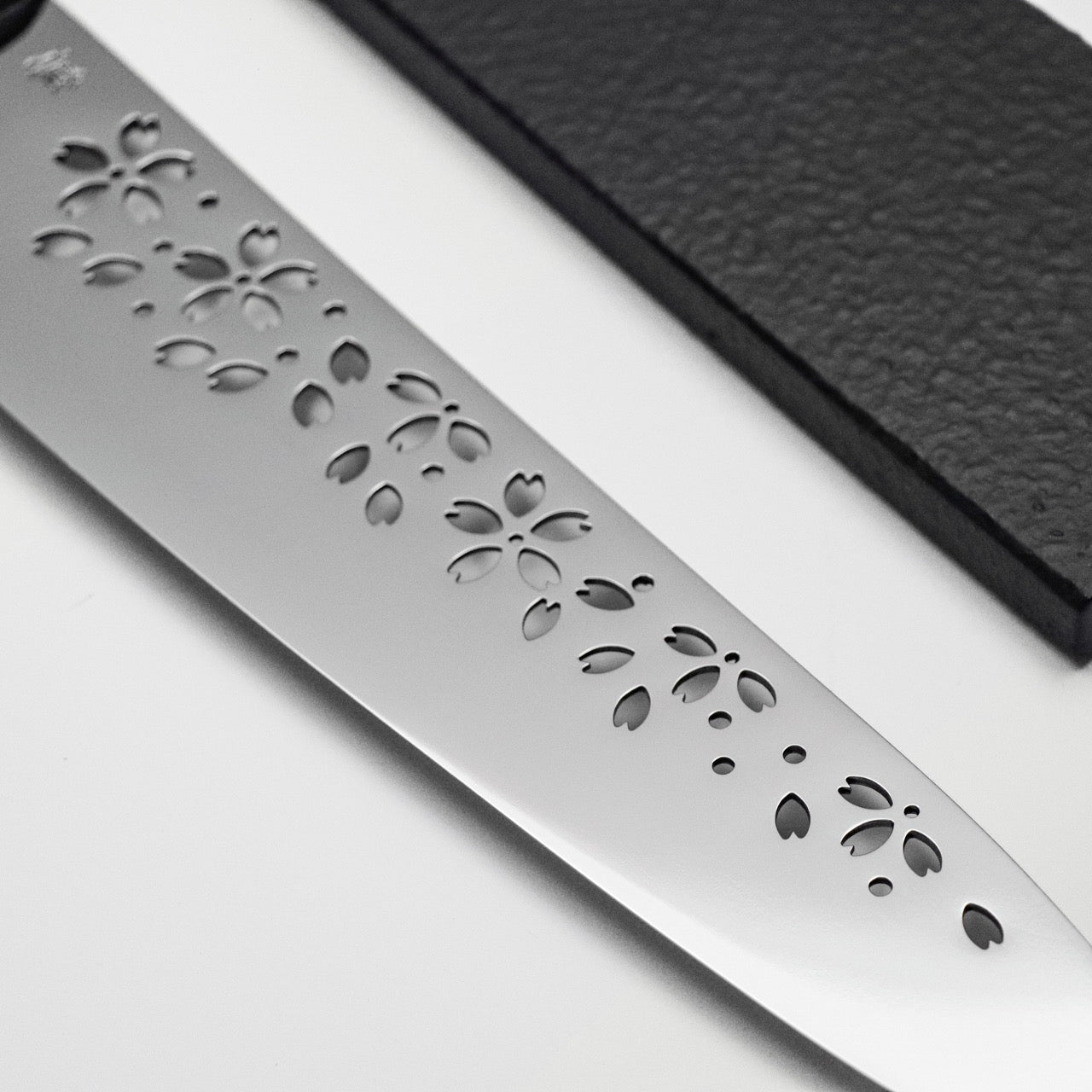 夜志野利 山櫻 宙本燒 SW不鏽鋼和牛刀