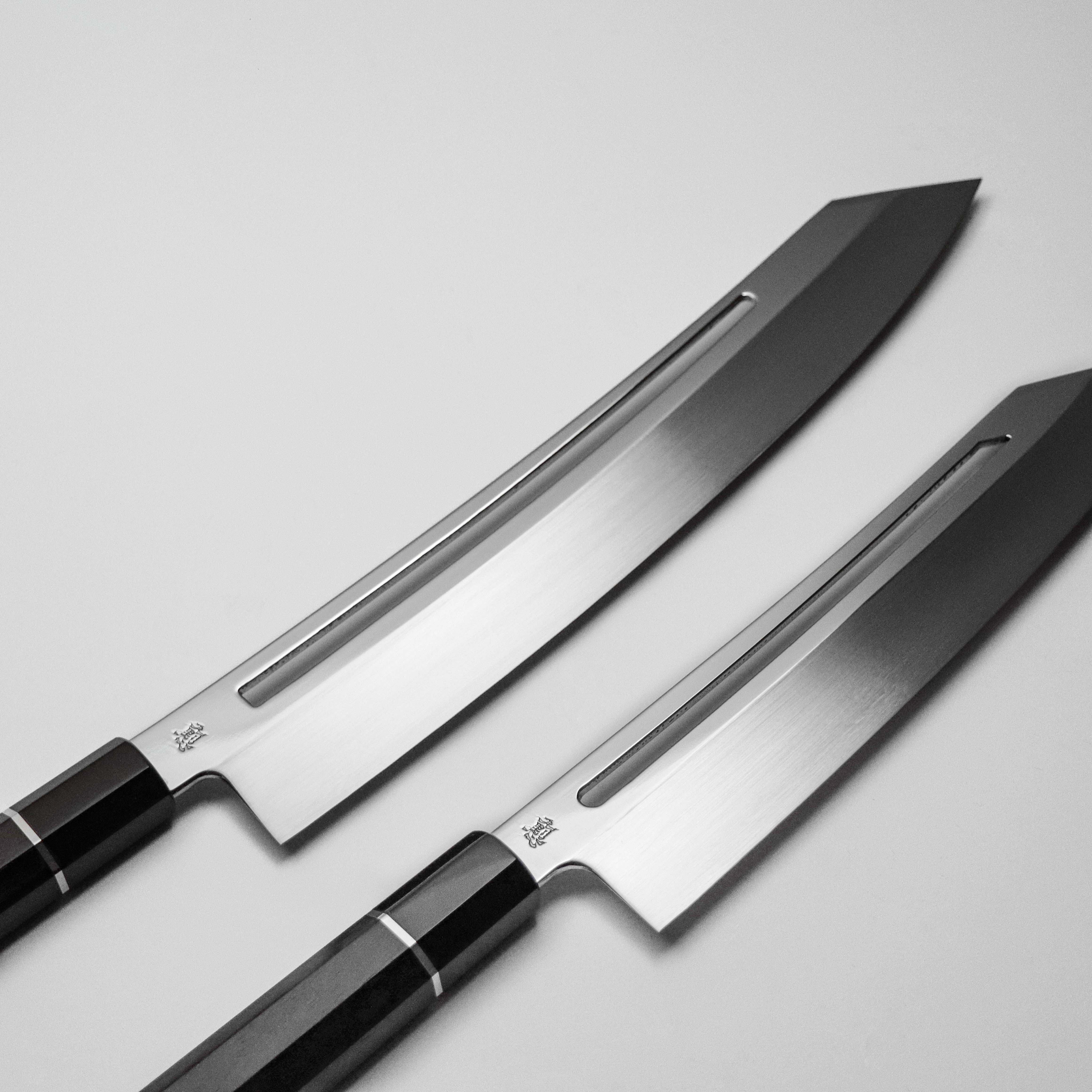 夜志野利 雨龍拵 宙本燒 SW不鏽鋼 切付和牛刀