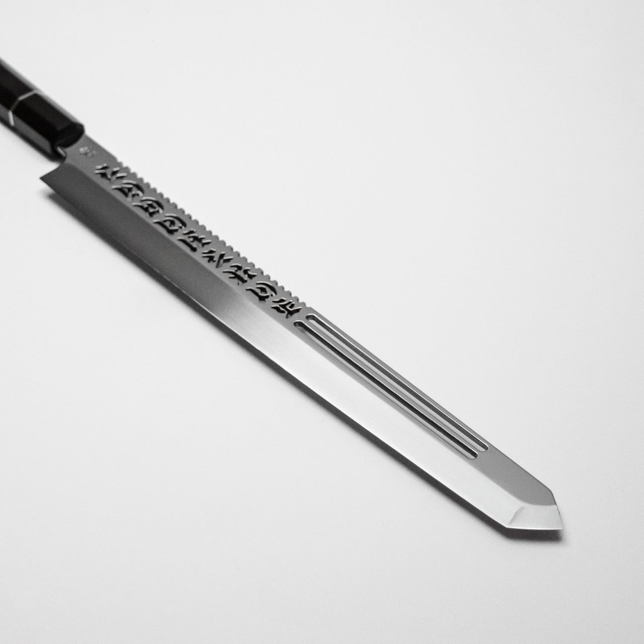 夜志野利 明王劍 宙本燒 SW不鏽鋼 長寸諸刃包丁