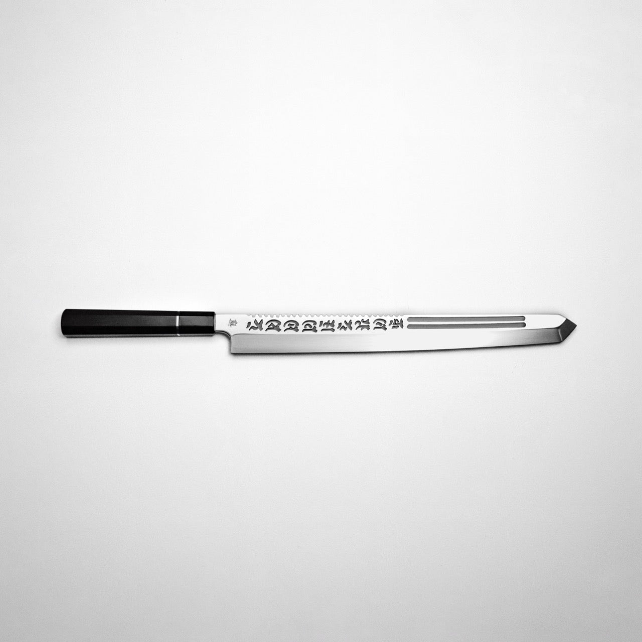 夜志野利 明王劍 宙本燒 SW不鏽鋼 長寸諸刃包丁