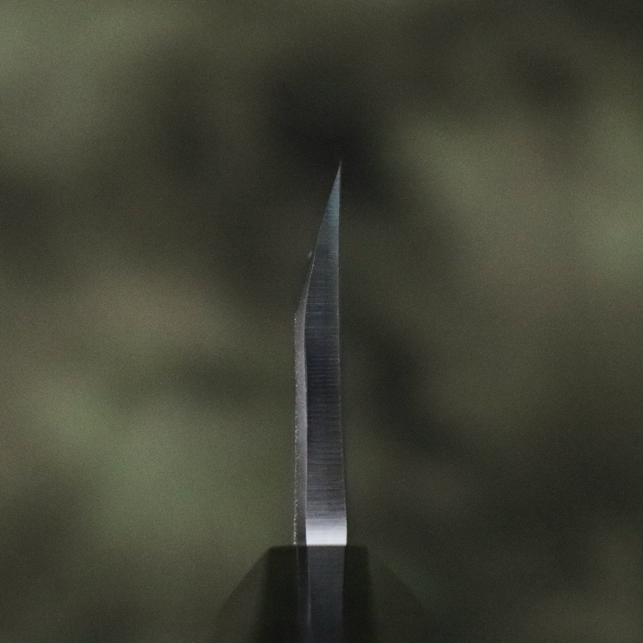 義弘作 銀三本霞 出刃 黑八角