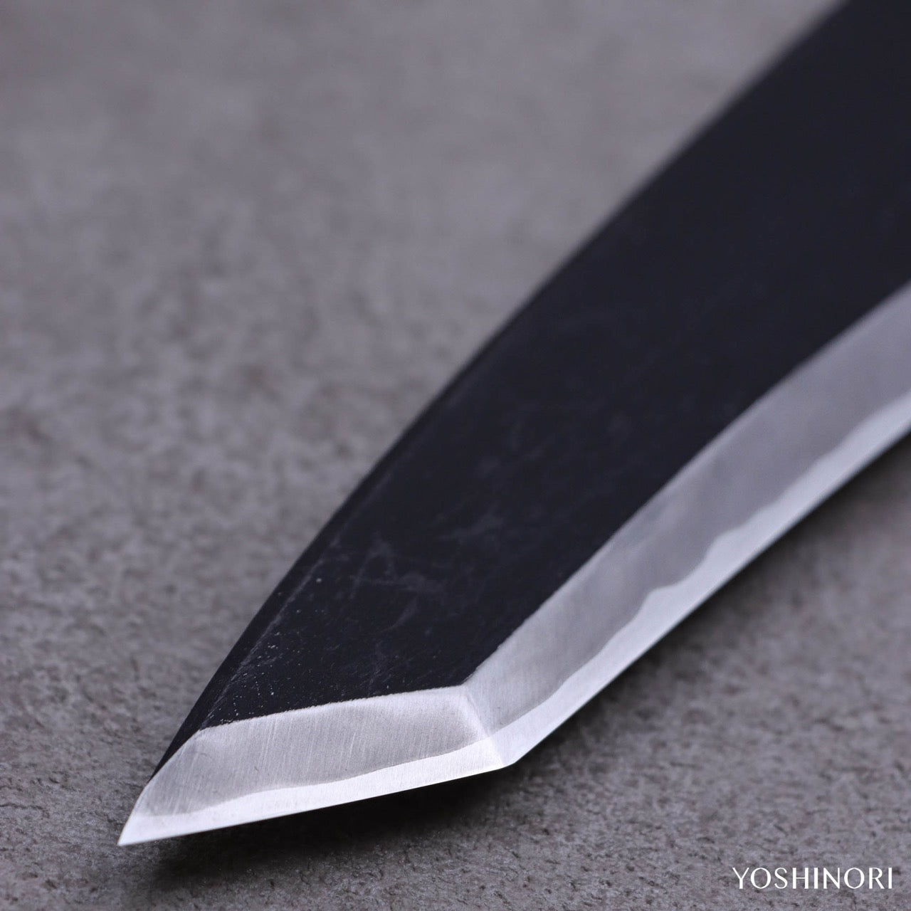 金高佳孝作 總手鍛 逆反鉈 黑打兩刃 山刀