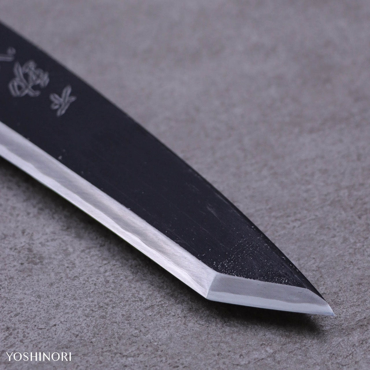 金高佳孝作 總手鍛 逆反鉈 黑打兩刃 山刀