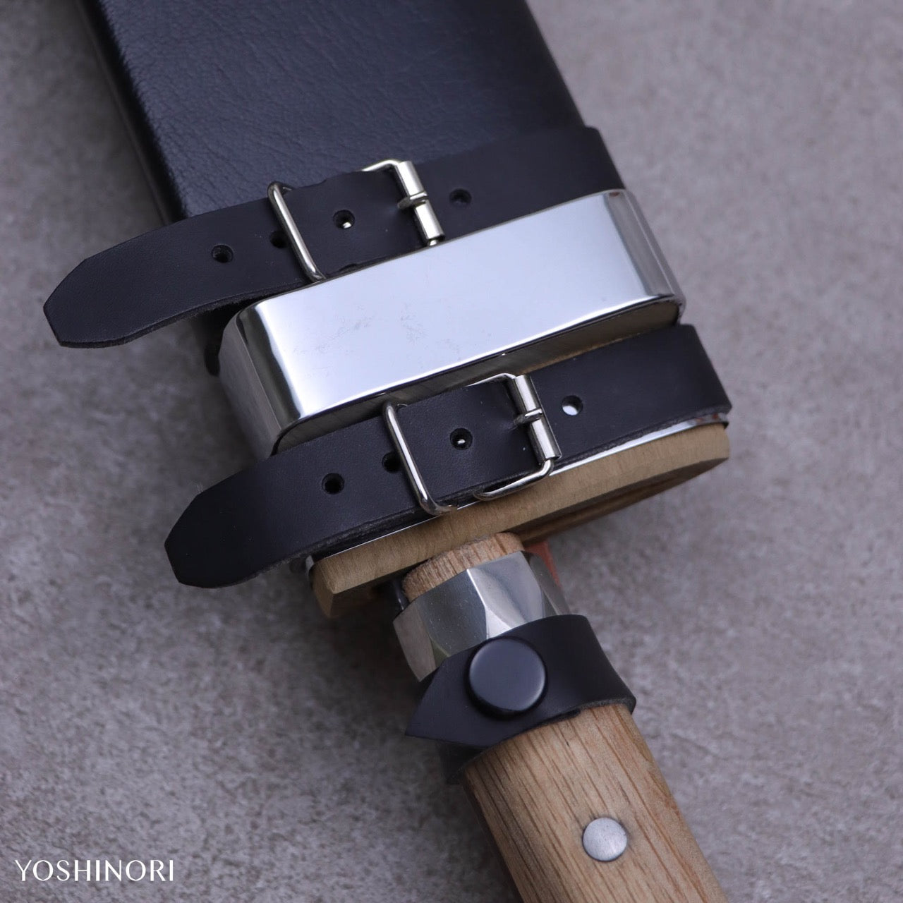 金高佳孝作 總手鍛 逆反鉈 黑打兩刃 山刀