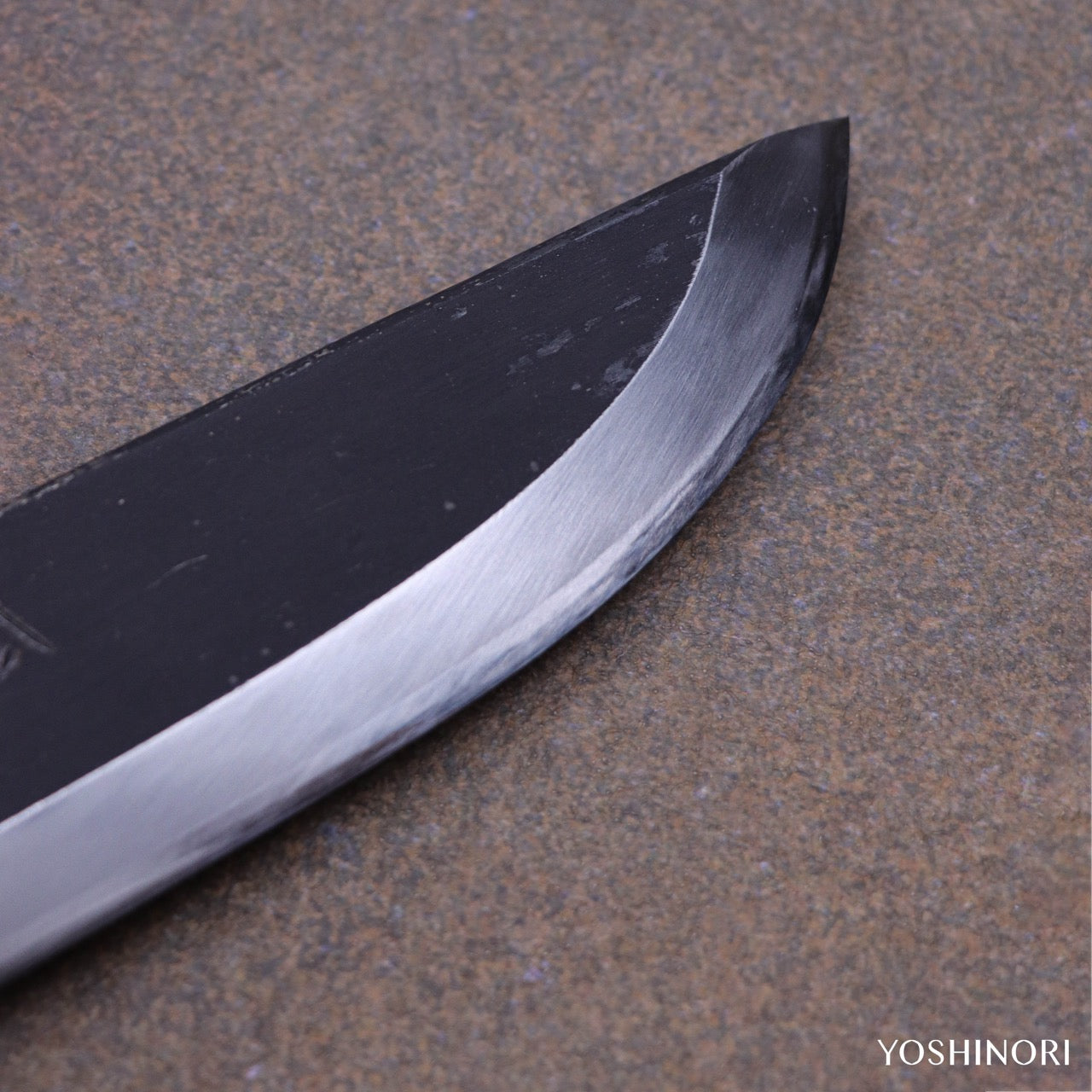 金高佳孝作 總手鍛片刃黑打 劍形山刀