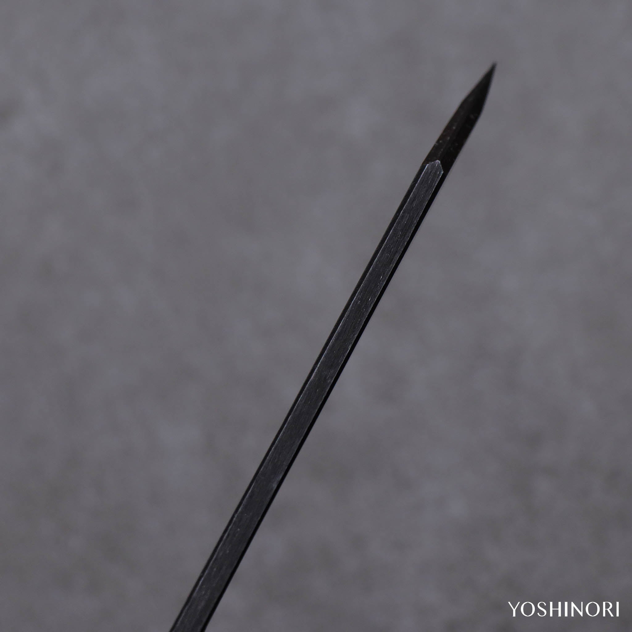 松本鍛作 劍形黑打兩刃切付包丁(劍形山刀)