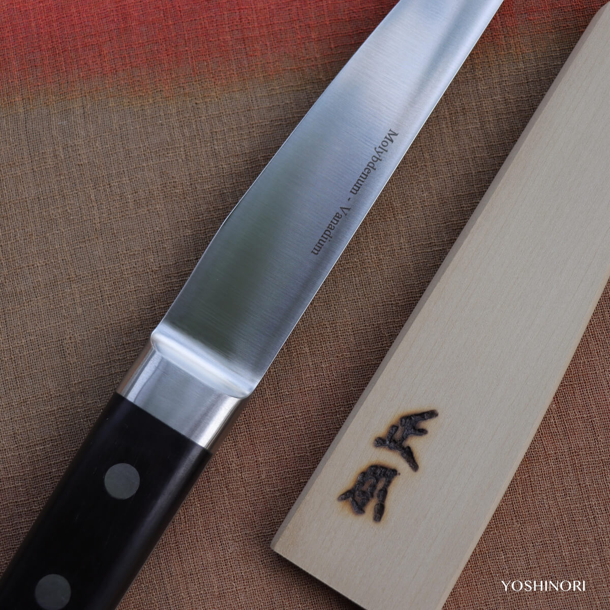 正本 鉬釩合金鋼 抗菌合成烏木柄 骨刻刀