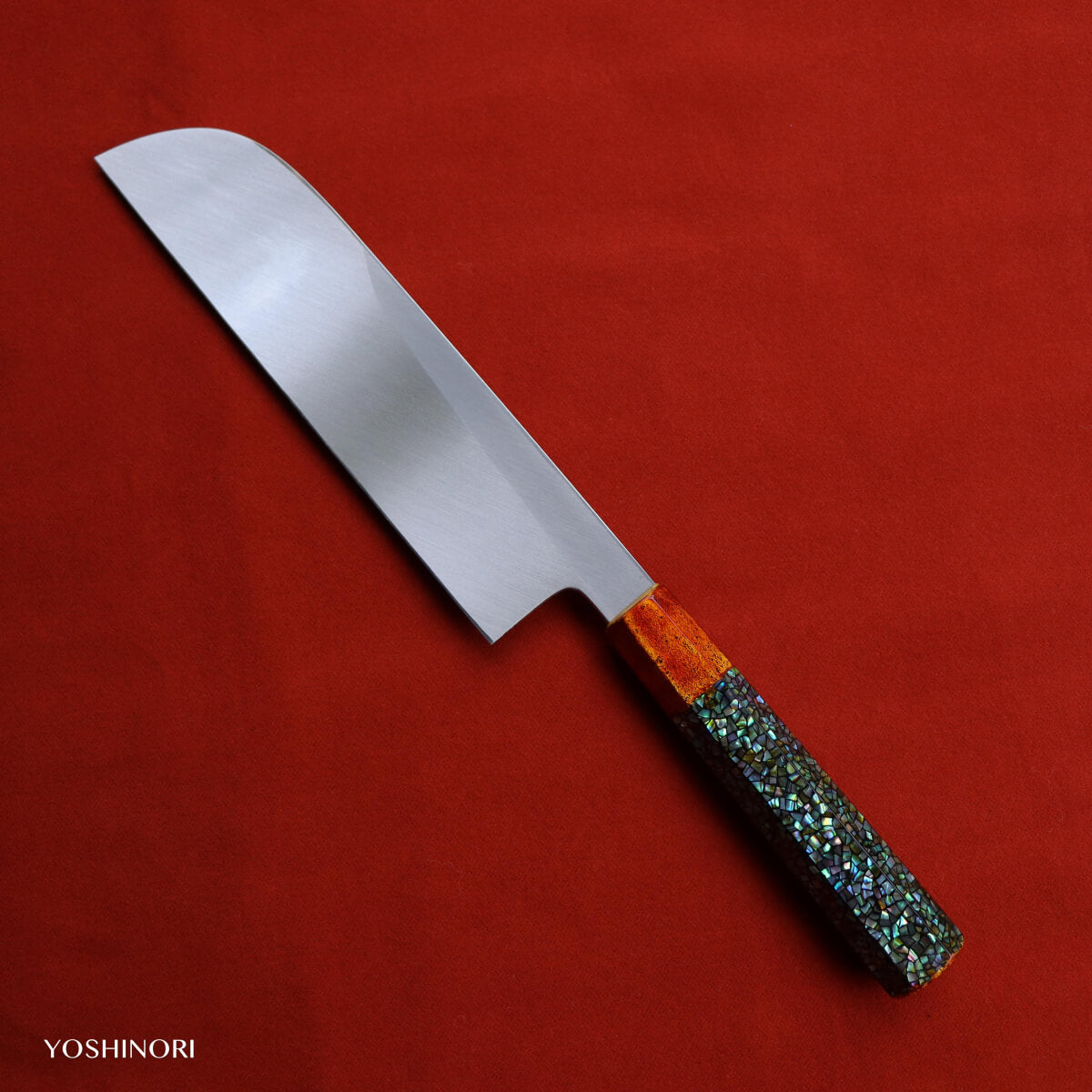 Masamoto Hon-Kasumi Shirogami Steel Kamagata Usuba Urushi Saya
