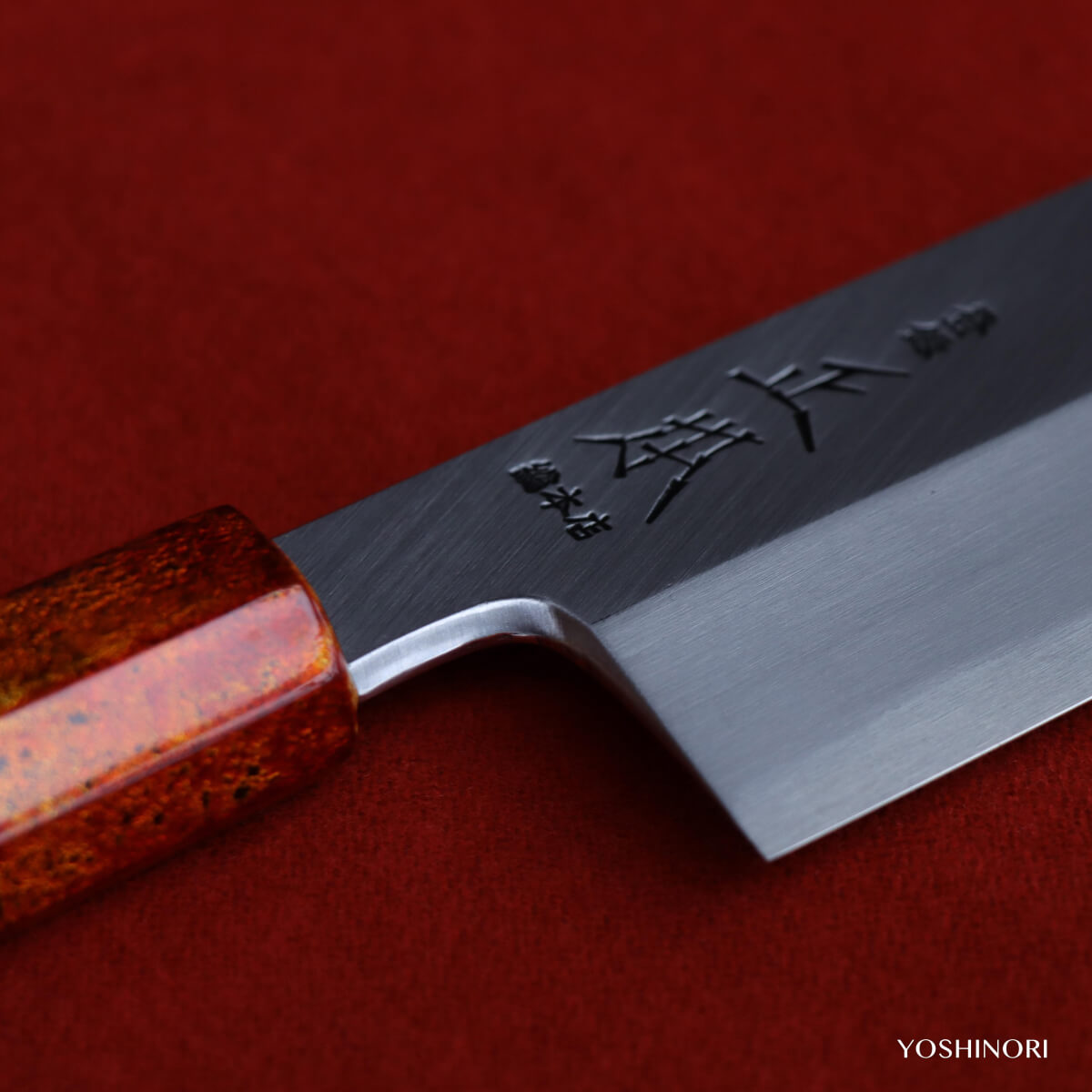 Masamoto Hon-Kasumi Shirogami Steel Kamagata Usuba Urushi Saya