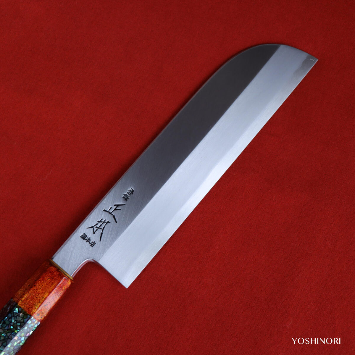 Masamoto Hon-Kasumi Shirogami Steel Kamagata Usuba Urushi Saya