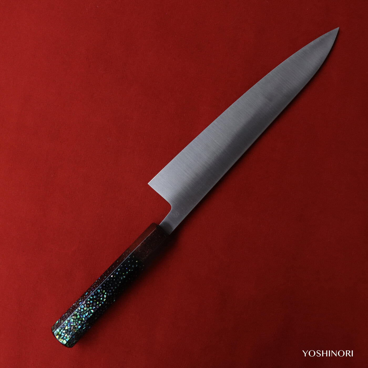 Masamoto SW Swedish Stainless All Steel Wa-Gyuto with Urushi Handle