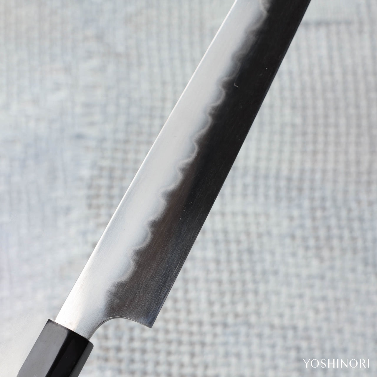 Minamoto Akitada DX Aogami #2 Steel Tyouji Hamon Honyaki Wa-Sujihiki