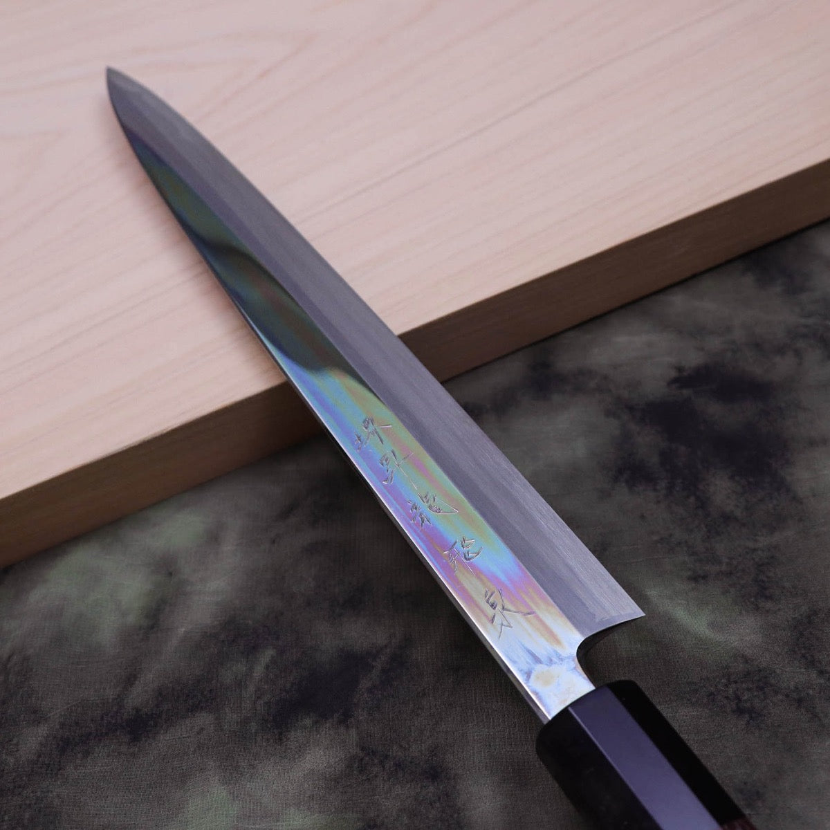 Sakai Shoryu Blue #1 飛泉 Mirror Finish Yanagi