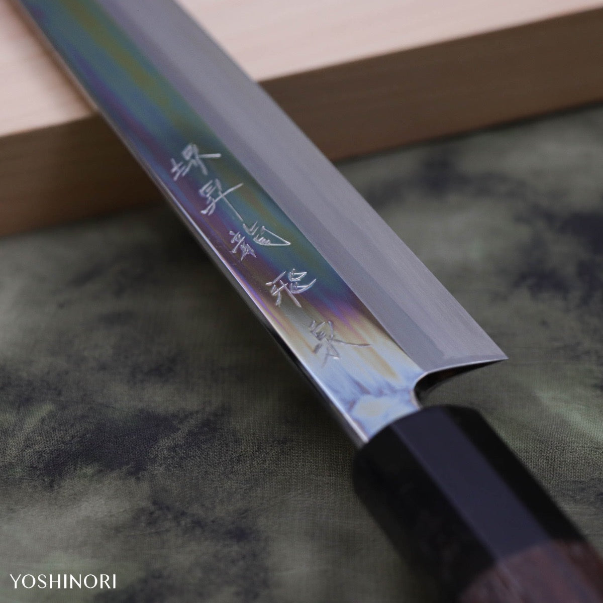 Sakai Shoryu Blue #1 飛泉 Mirror Finish Yanagi