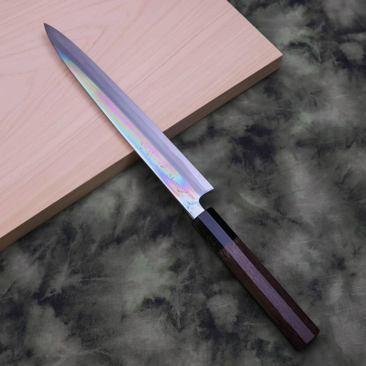 Sakai Shoryu Blue #1 飛泉 Mirror Finish Yanagi