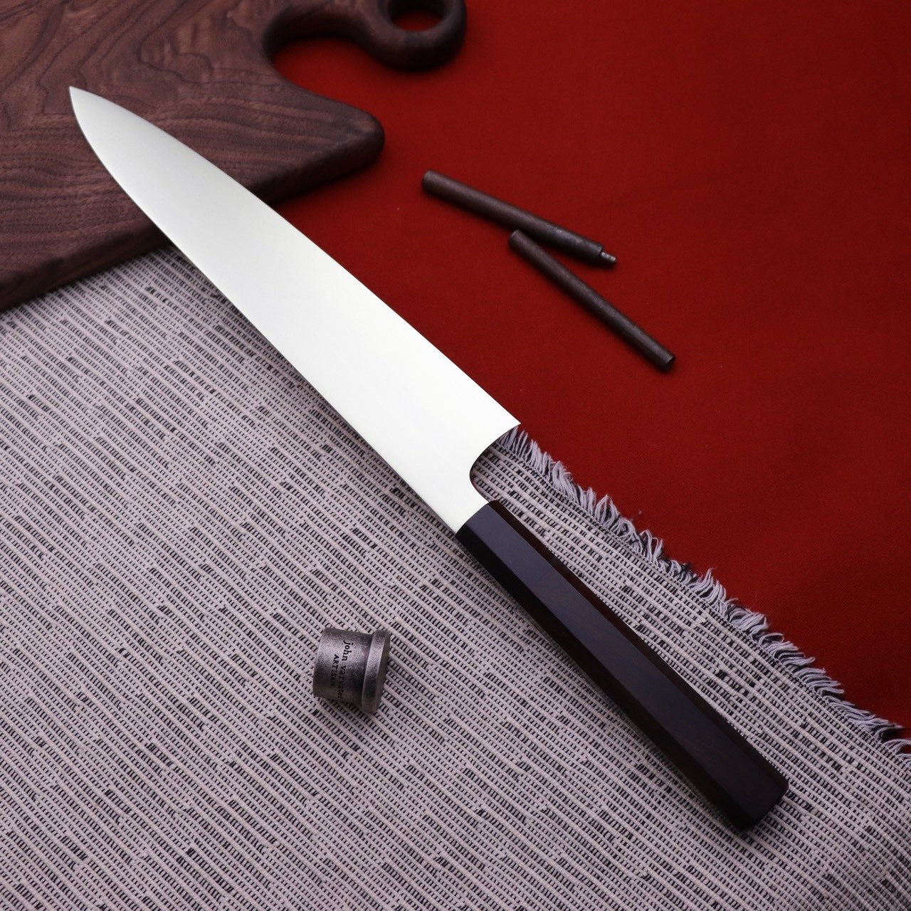 Sakai Shoryu V10 Swedish Powdered Steel Mirror Finish Honyaki Wa-Gyuto