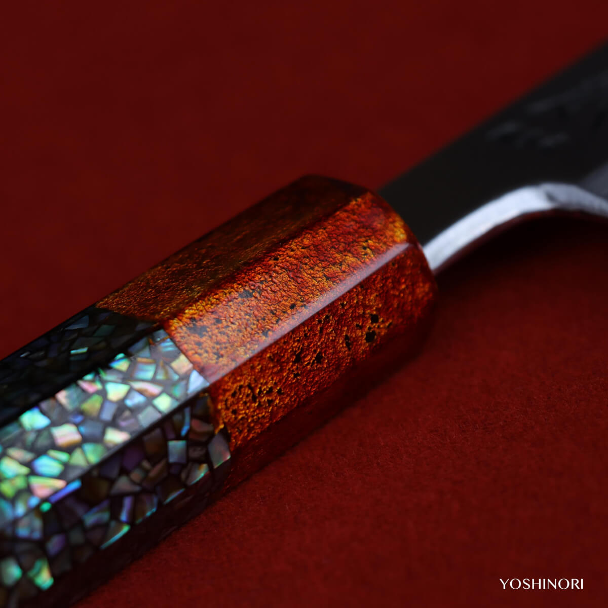 Masamoto Hon-Kasumi Shirogami Steel Kamagata Usuba Urushi Saya