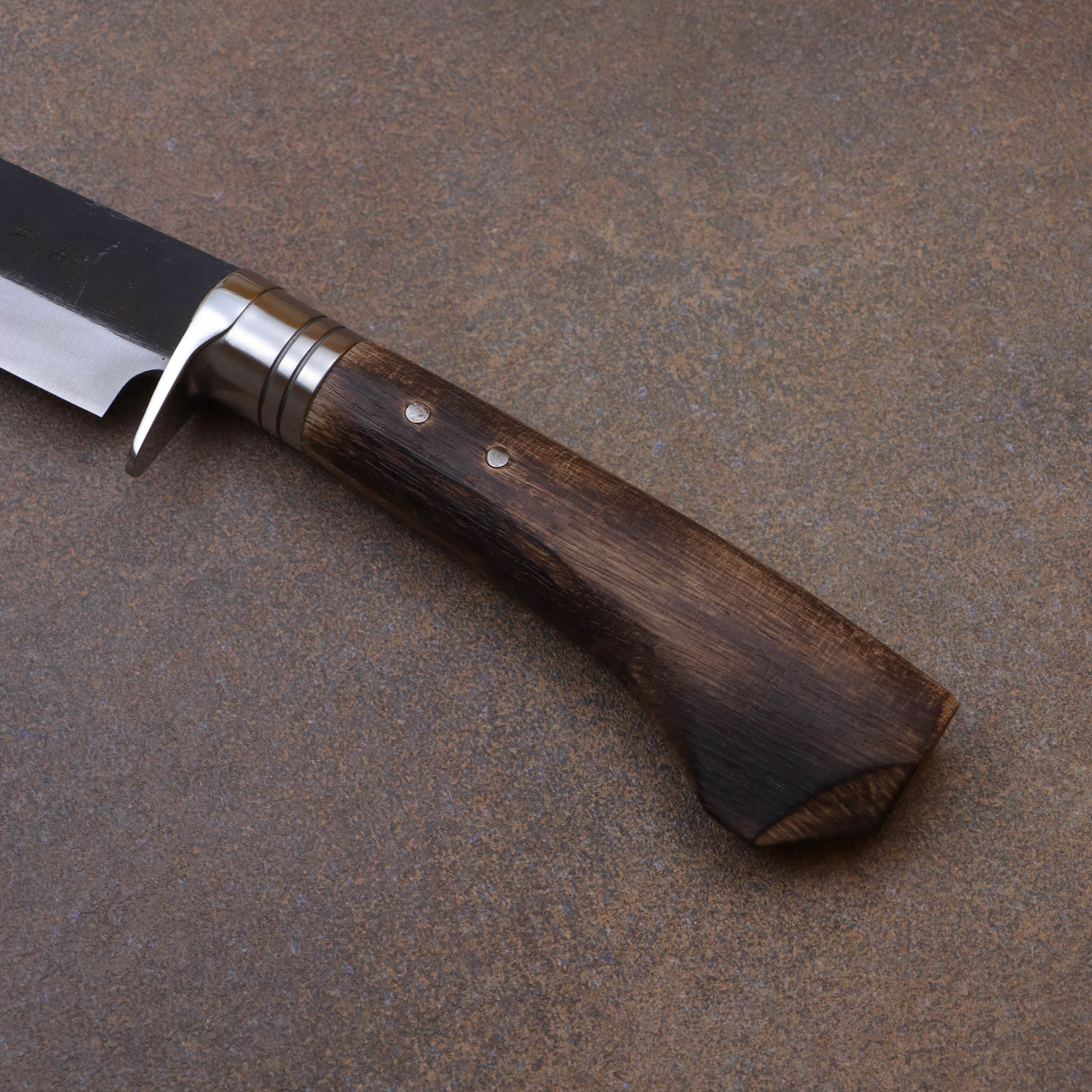 和式刃物刀匠特別限定 黒猪系列 岩井丈作 黑打「劍鉈」獵刀