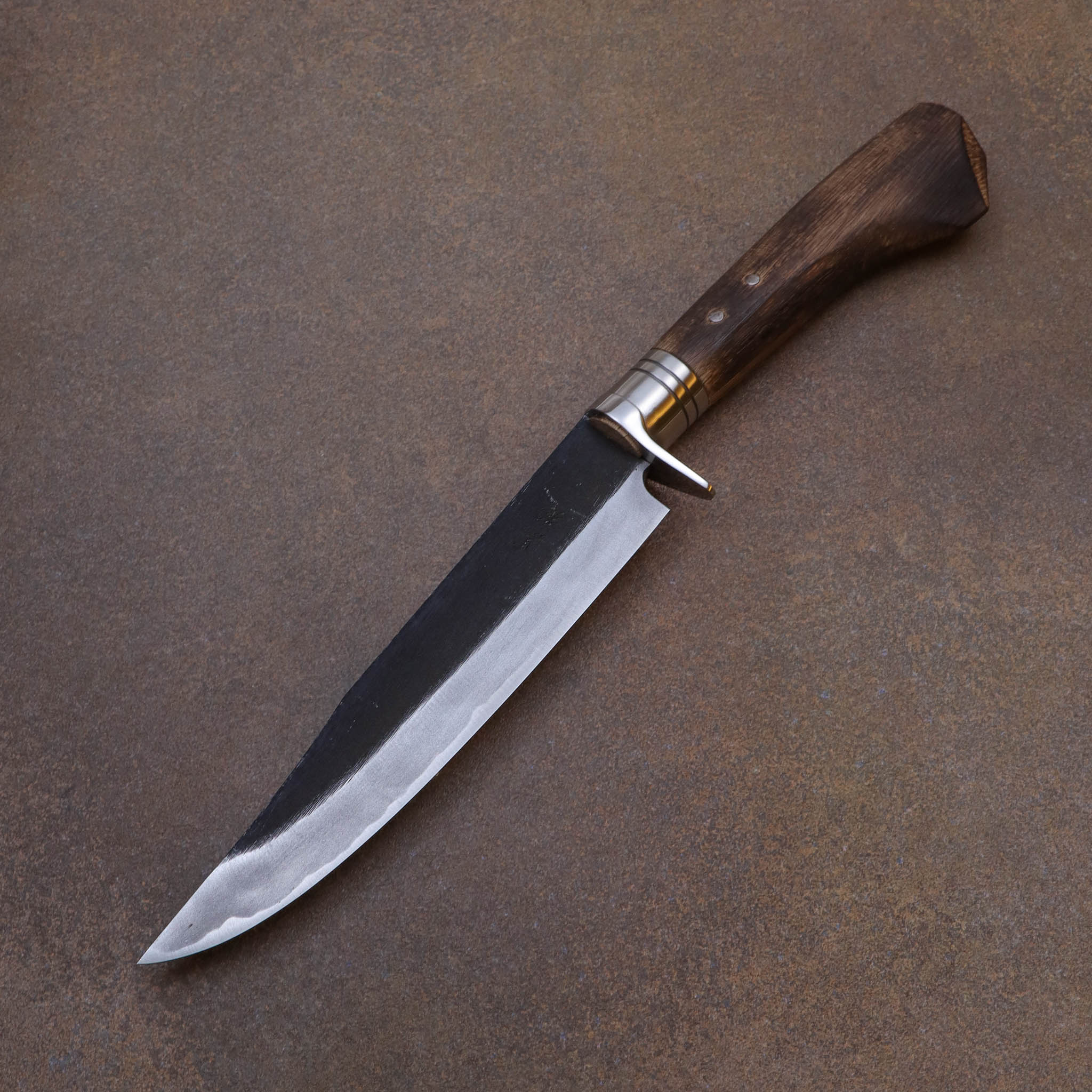 和式刃物刀匠特別限定 黒猪系列 岩井丈作 黑打「劍鉈」獵刀