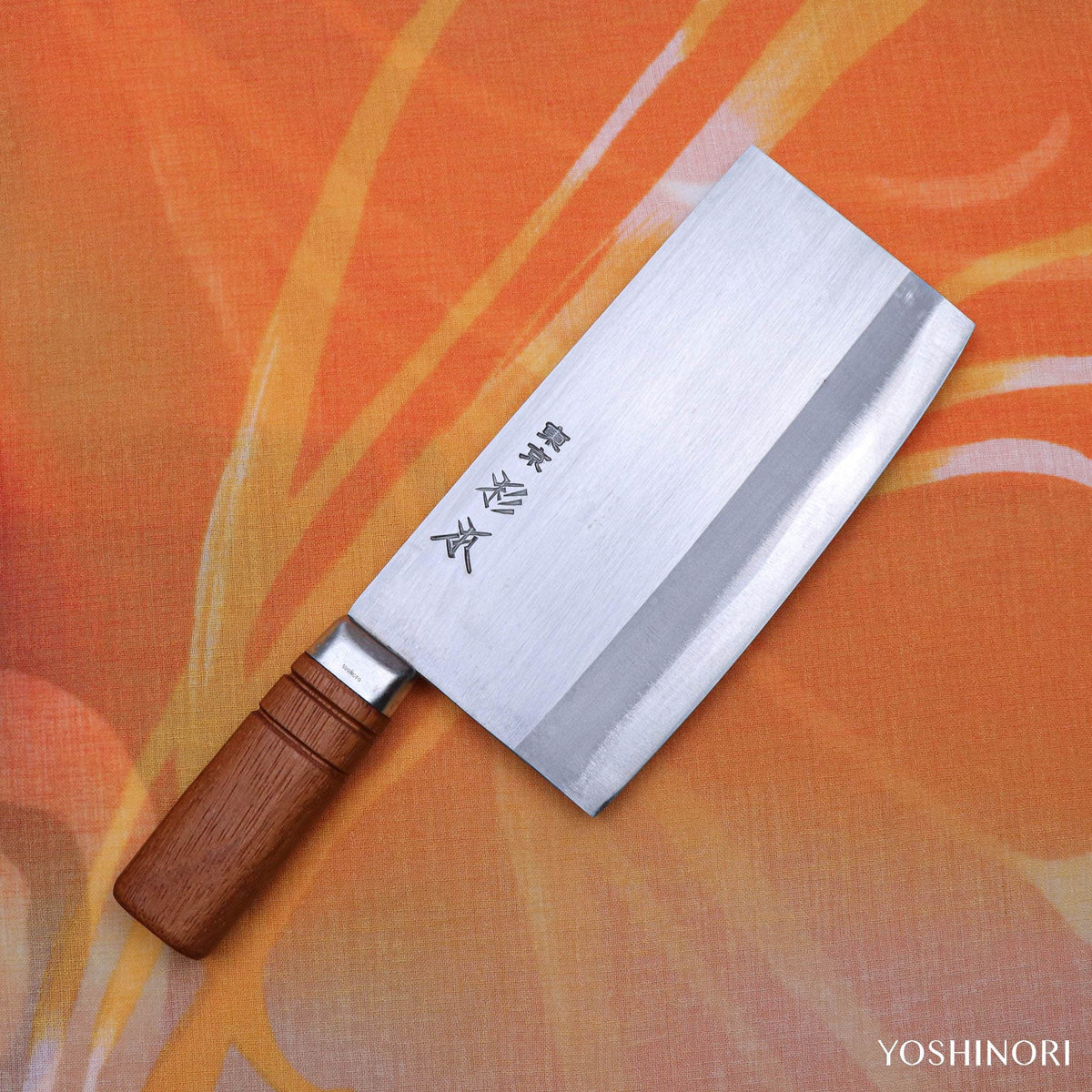 杉本 6号 中華包丁 No.4006 : ハガネ(高炭素鋼) 日本 SUGIMOTO 中華庖丁 0