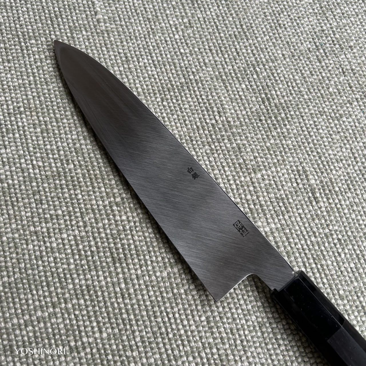 義弘作 銀三鋼 本霞 單刃和牛刀
