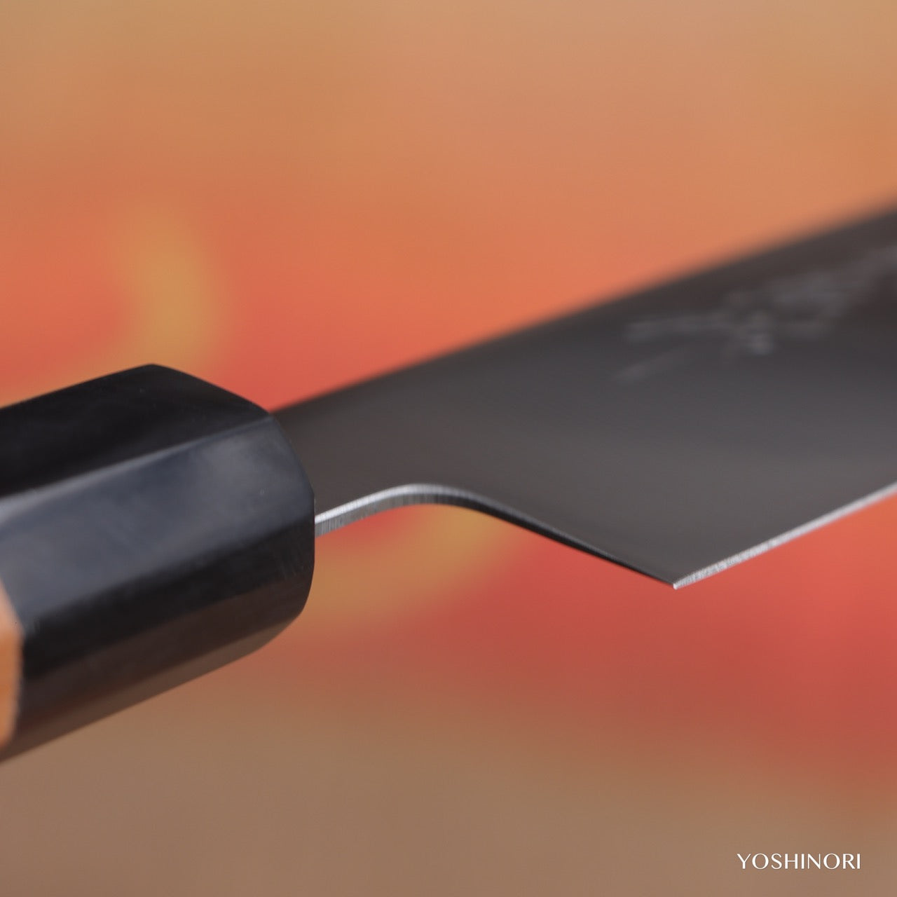 Yoshihiro VG1 All Steel Wa-Sujihiki Red Wood Handle