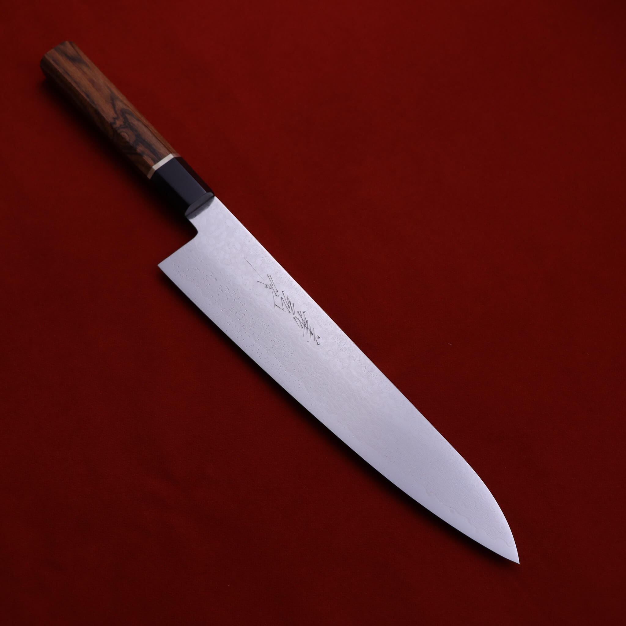 義弘作 ZA18 69層大馬士革鋼 和牛刀