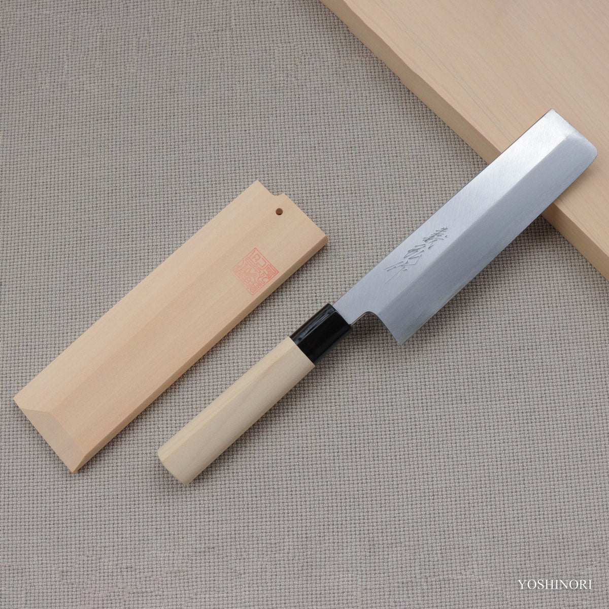 Yoshihiro Yellow Steel Kasumi Finish Kanto-style Usuba