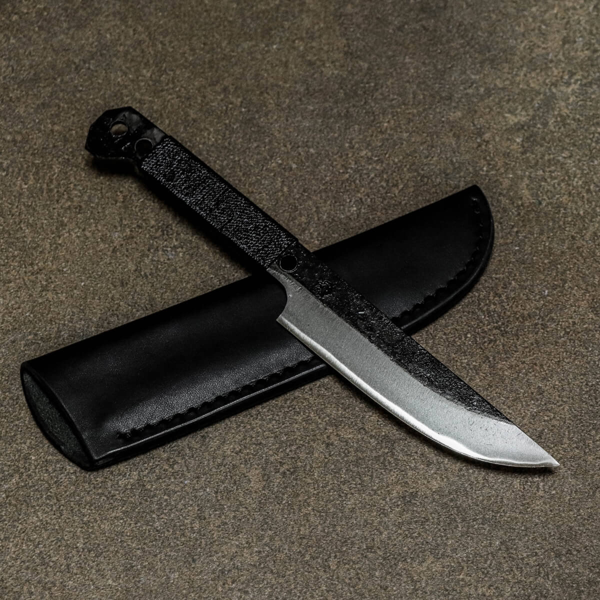 RedOrca's 秋友義彥作 青紙鋼 黑打小刀