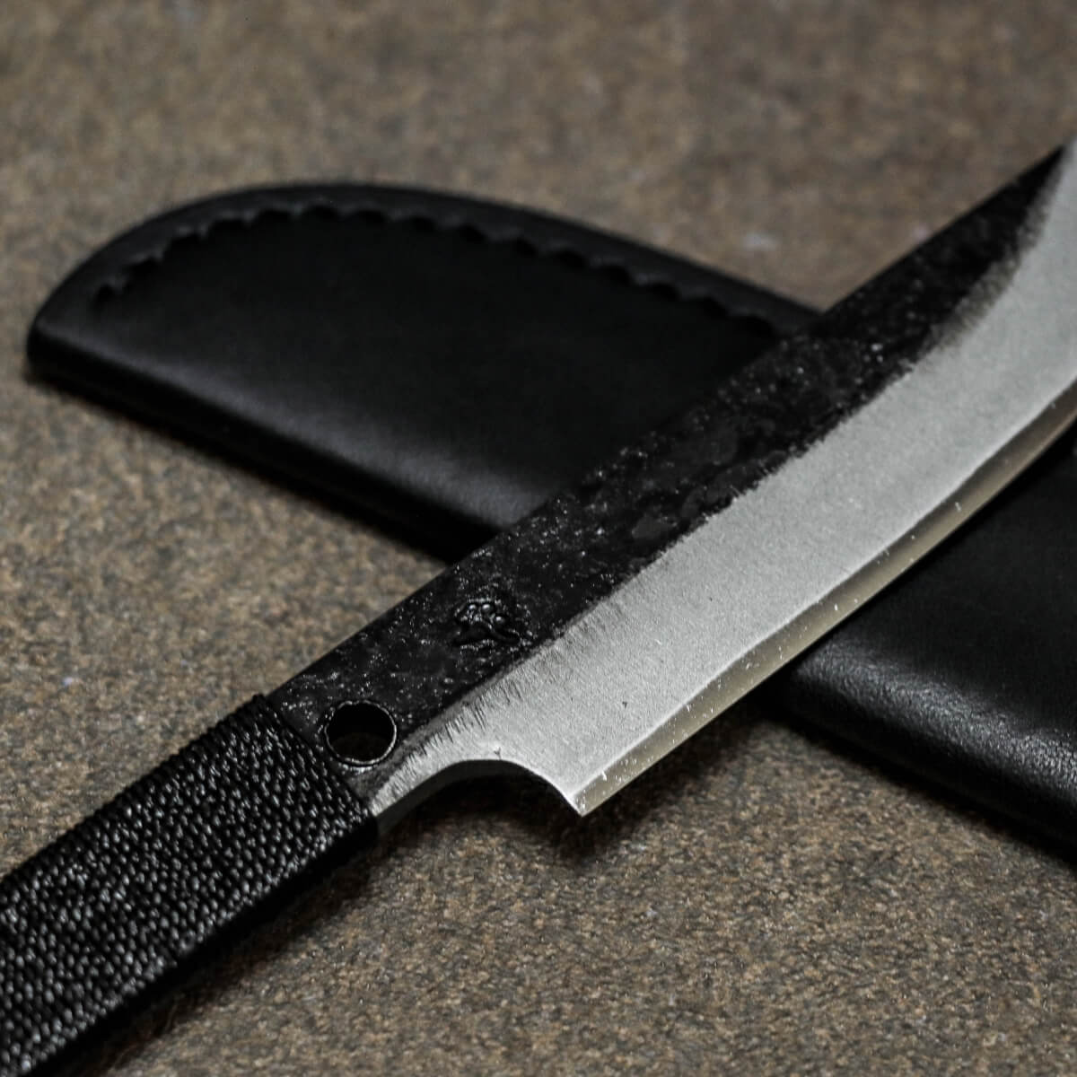 RedOrca's 秋友義彥作 青紙鋼 黑打小刀