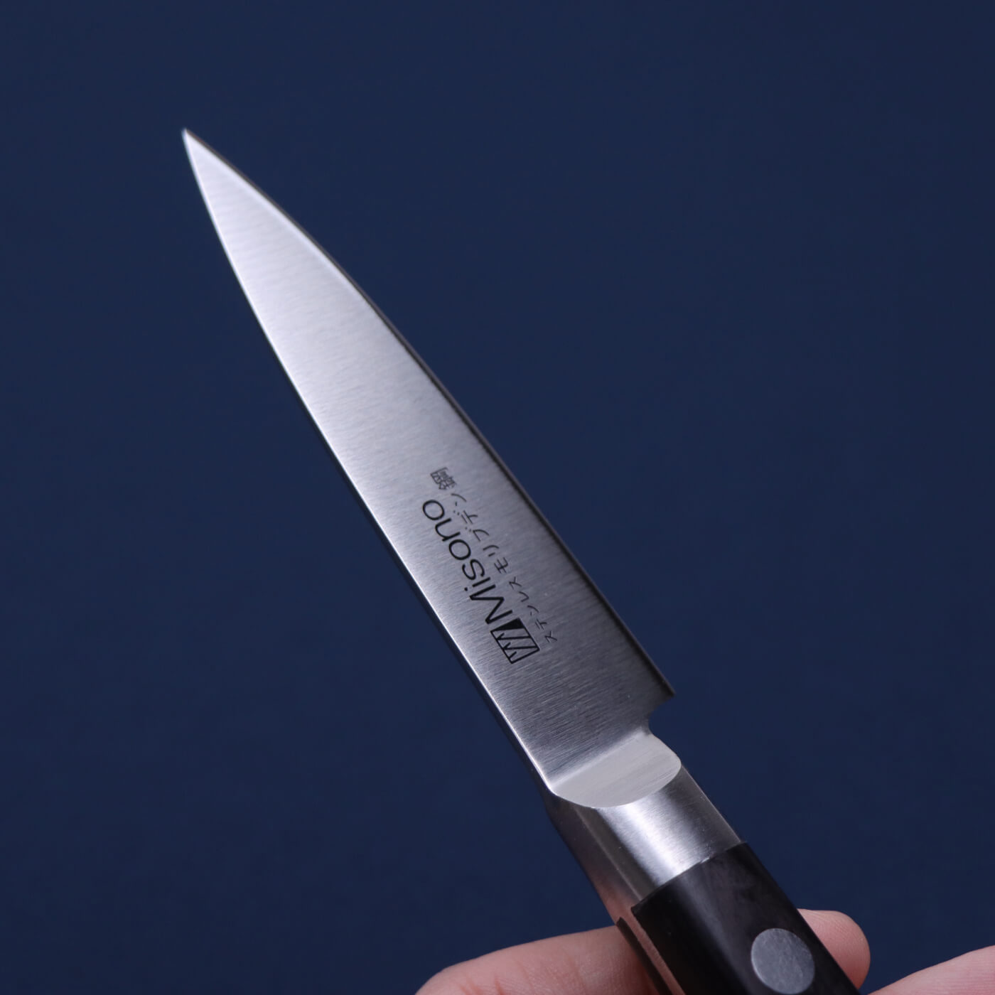 MISONO 鉬釩不鏽鋼 餐酒館專用削水果皮刀