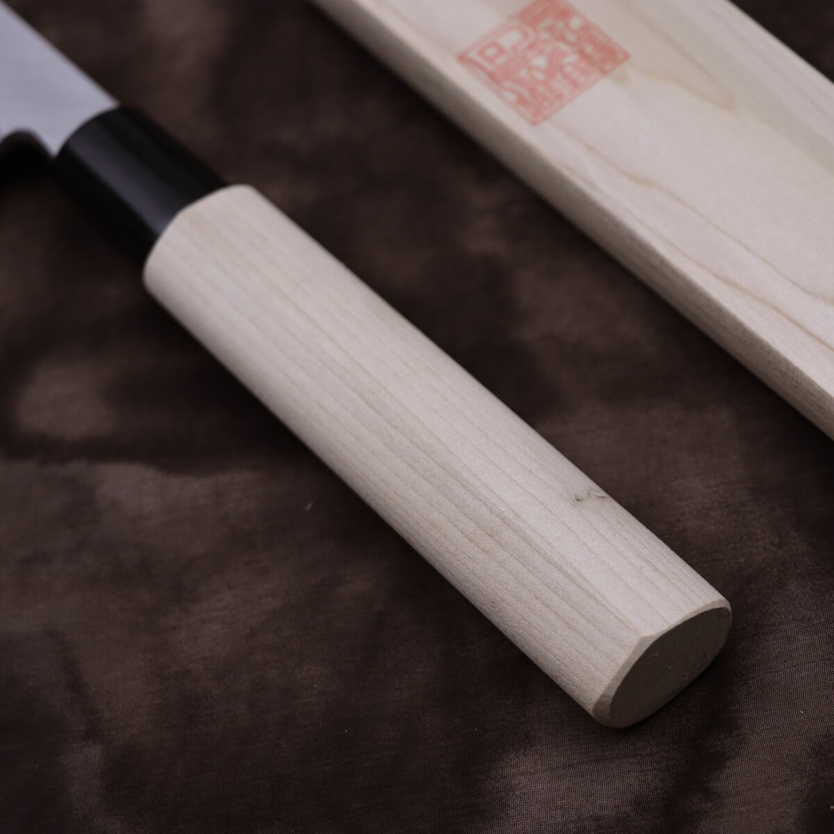 Yoshihiro Left-handed Yellow Steel Kasumi Finish Yanagi