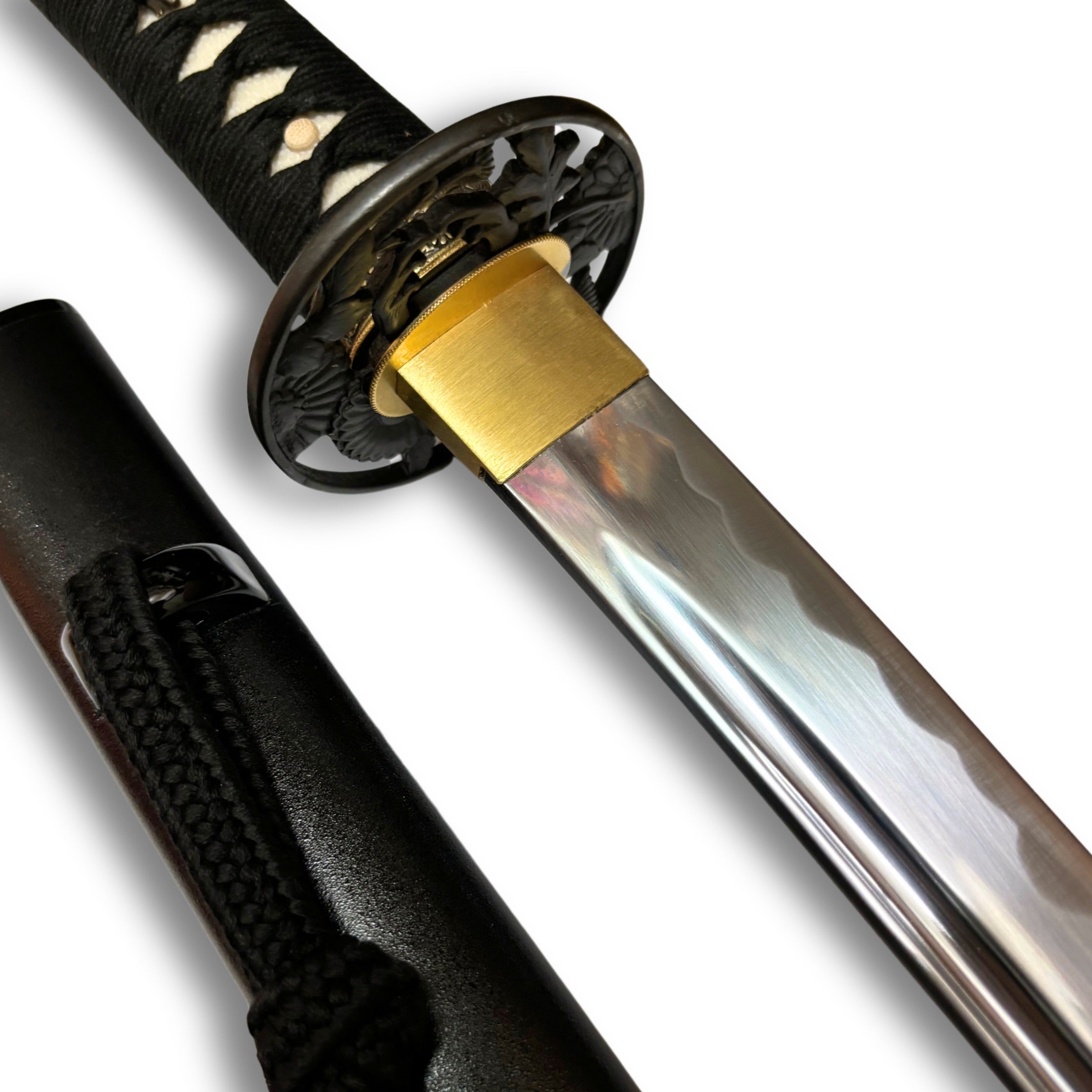 日本濃州堂 合金刀中傳系列 華菊打刀拵